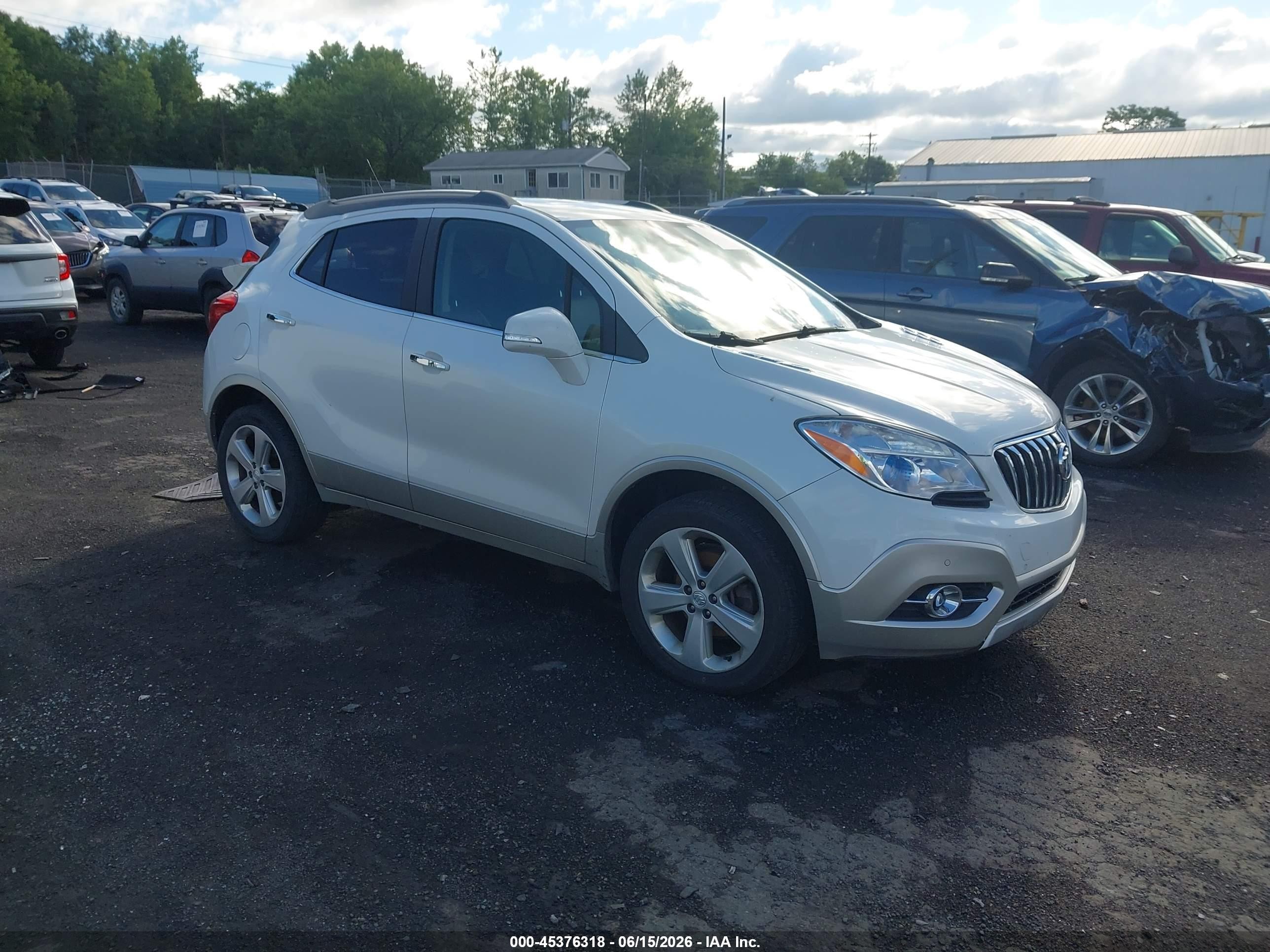 2015 Buick Encore Premium, VIN KL4CJHSB3FB142597 — Rear end