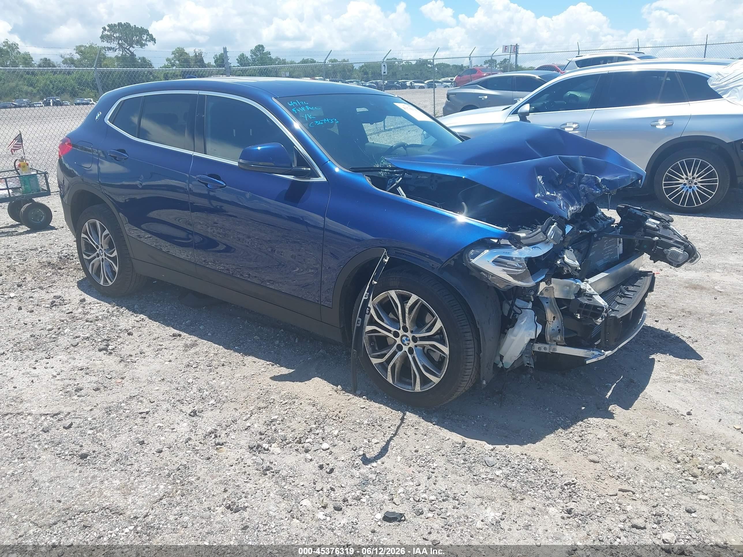 2019 BMW X2 sDrive28i, VIN WBXYJ3C56KEP76974 — Перед