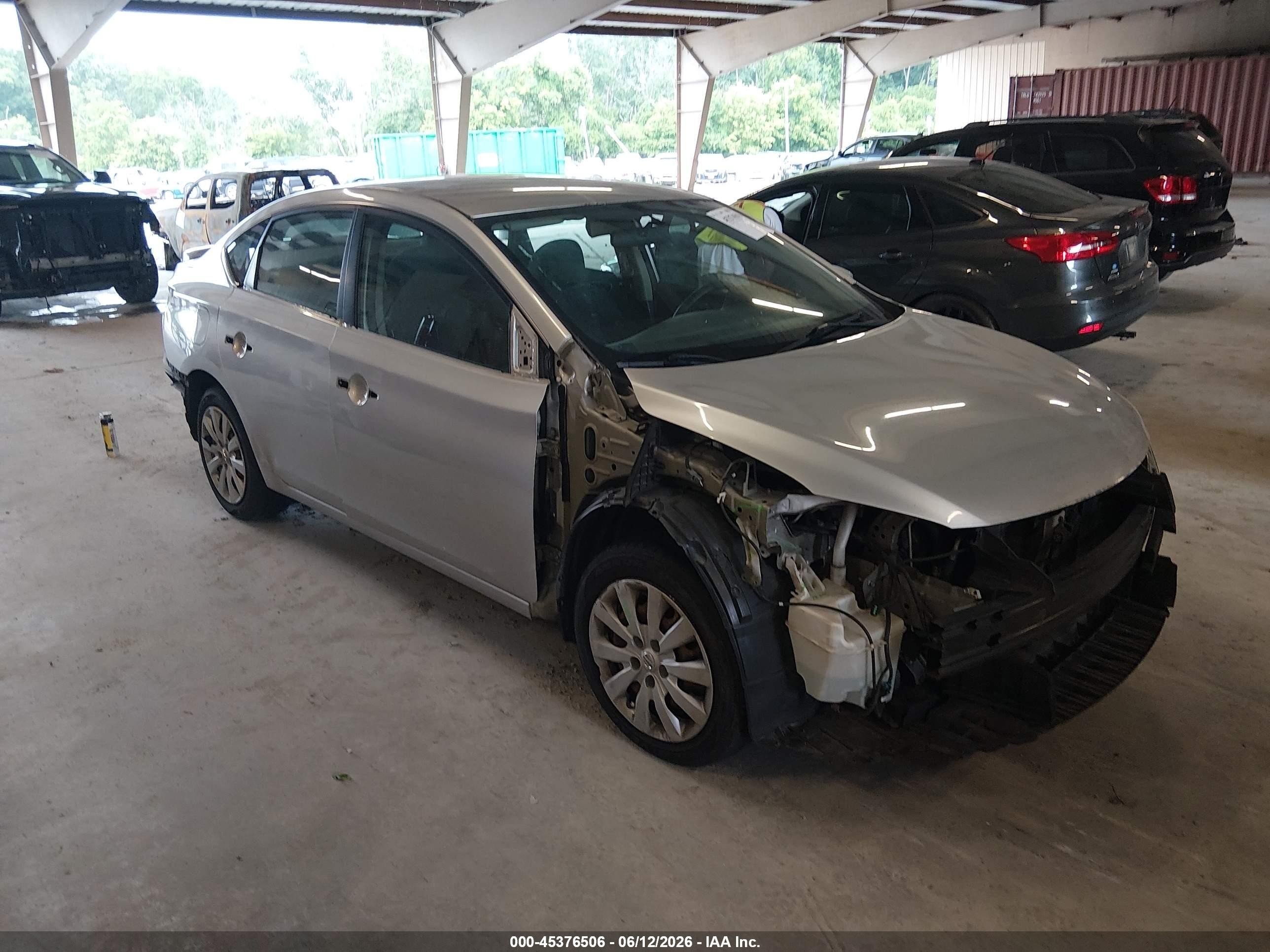 2015 Nissan Sentra S, VIN 3N1AB7AP3FY333054 — All over