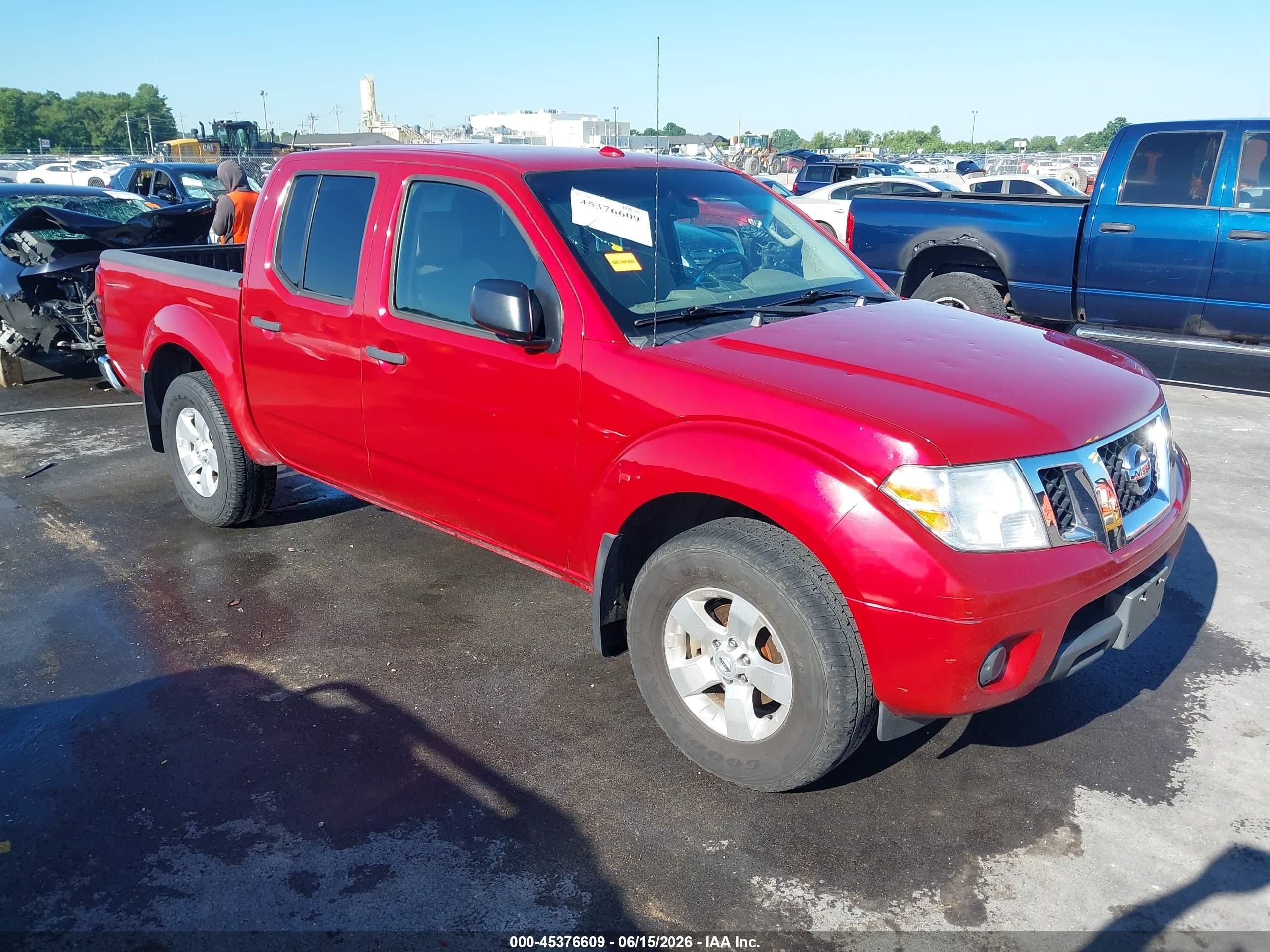 2012 Nissan Frontier SV, VIN 1N6AD0EVXCC480965 — Hail
