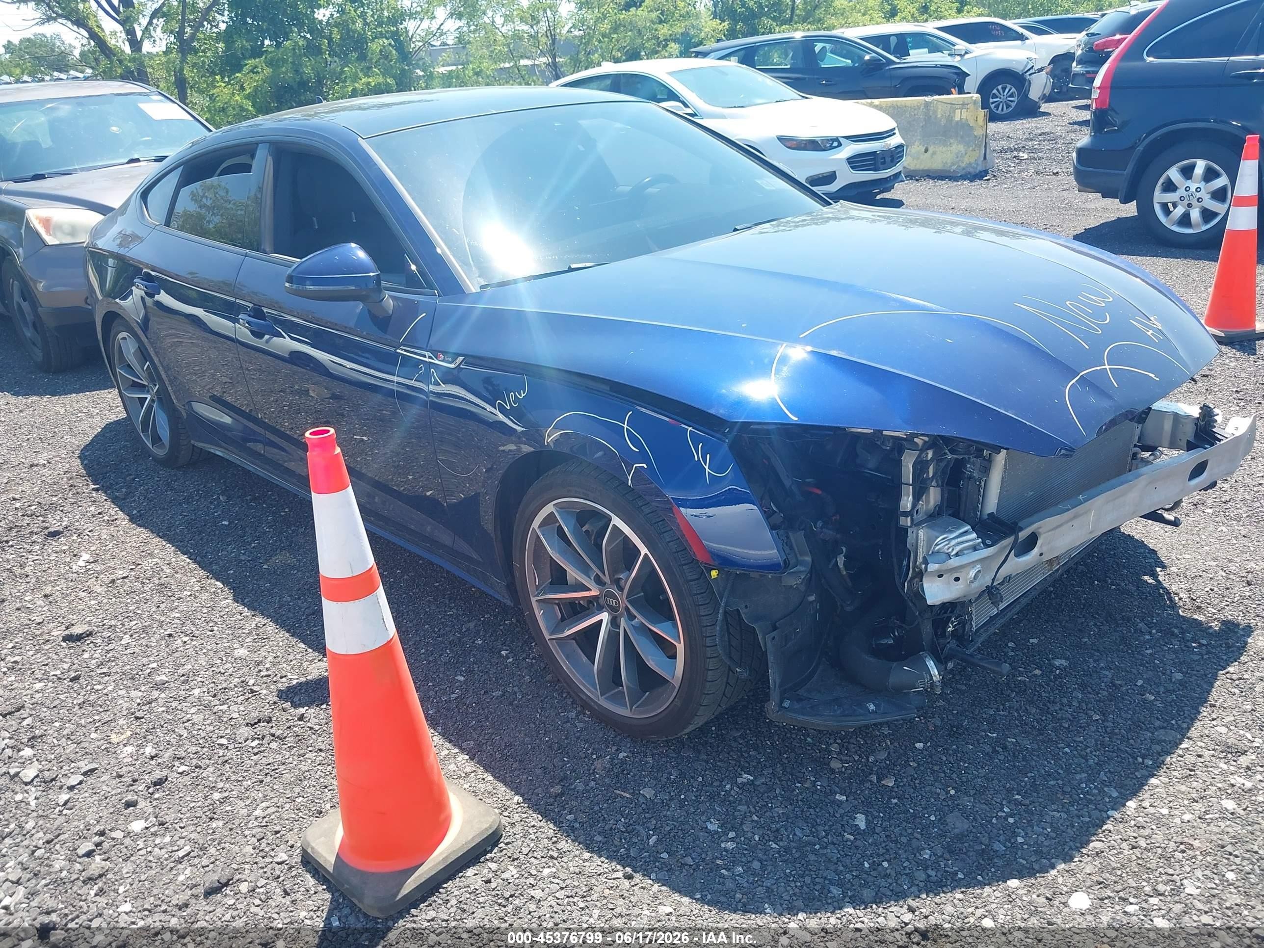 2024 Audi A5 Sportback S line Premium, VIN WAUDACF5XRA099921 — Front end