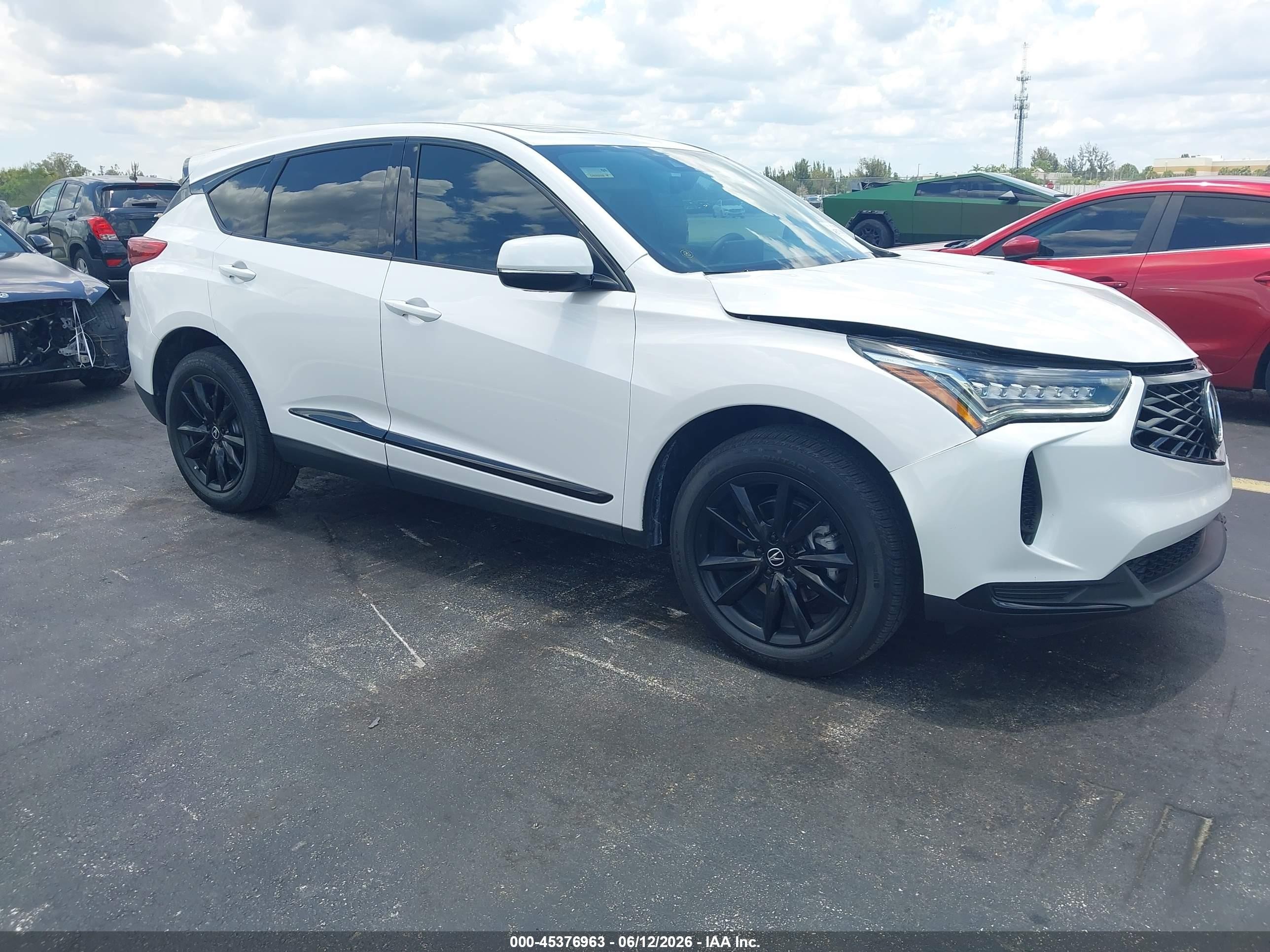 2025 Acura RDX, VIN 5J8TC2H47SL021454 — Front end