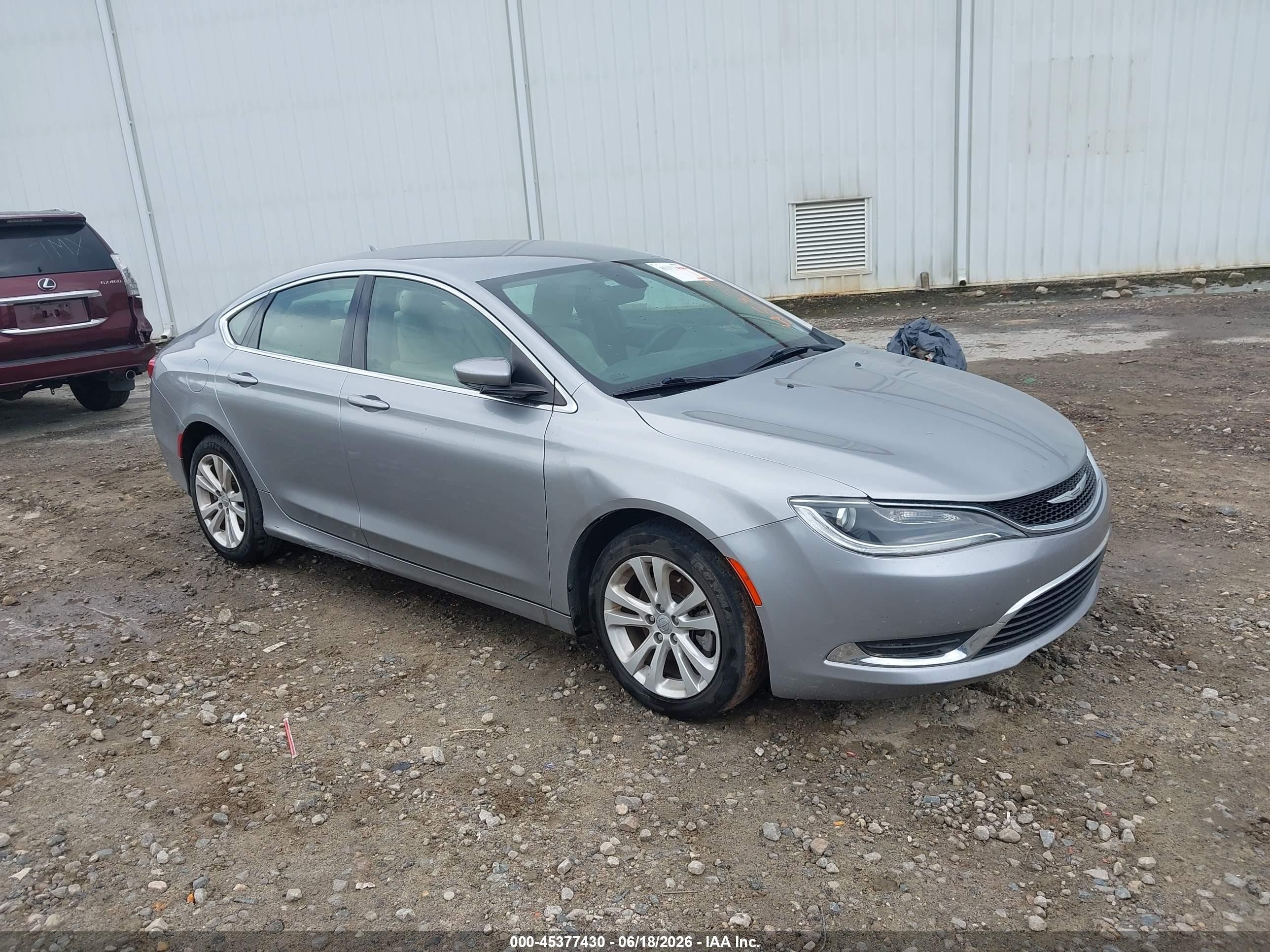 2017 Chrysler 200 Limited Platinum, VIN 1C3CCCABXHN505262 — Обычный износ