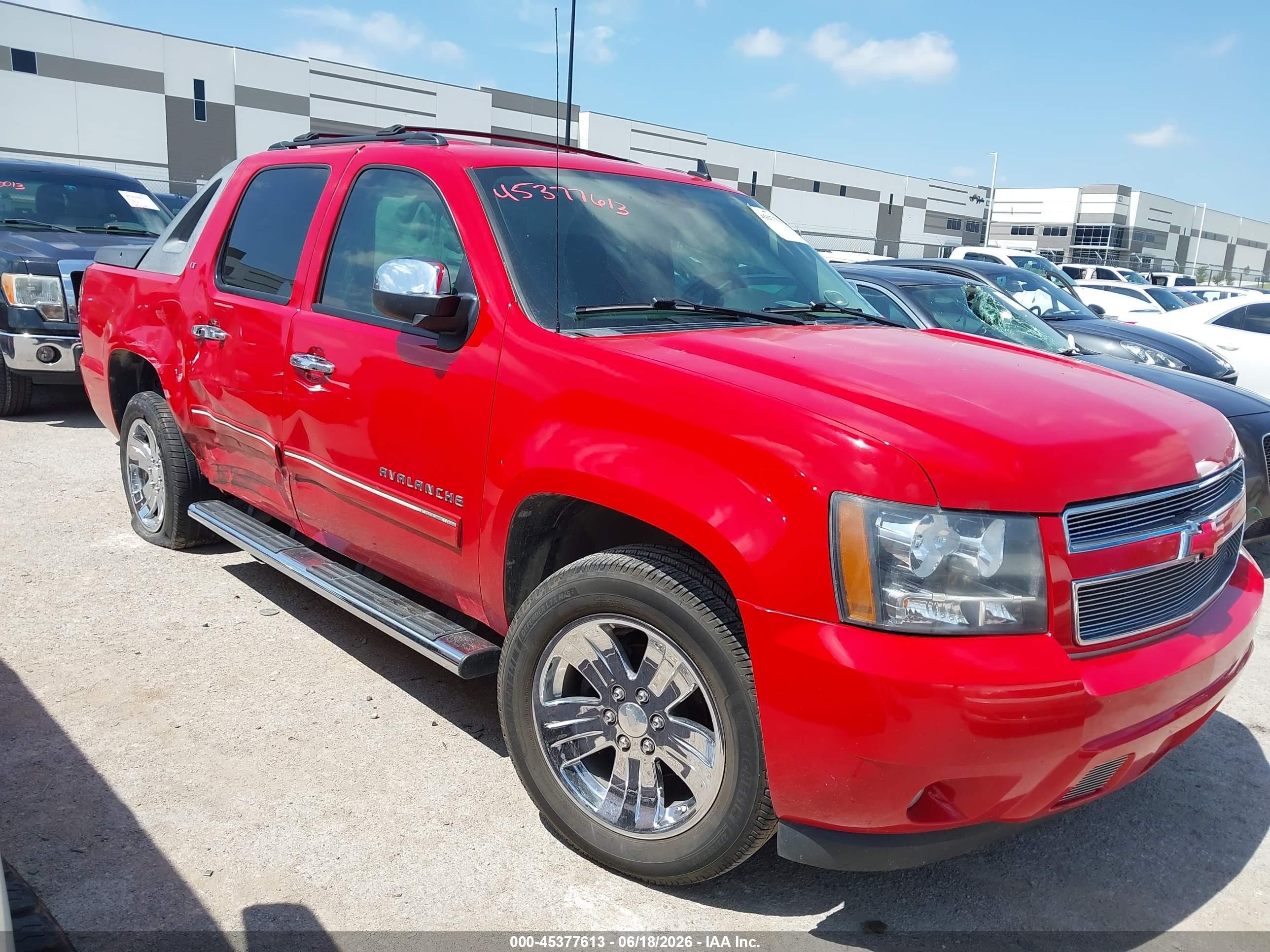 2012 Chevrolet Avalanche LT, VIN 3GNMCFE08CG141507 — Зад