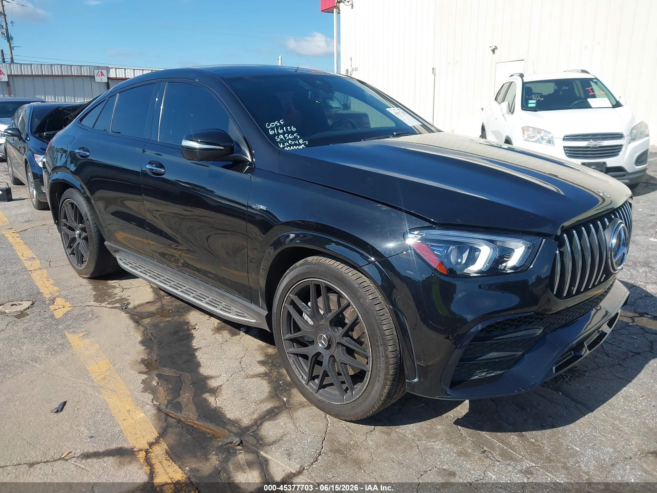 2021 Mercedes-Benz GLE 53 AMG, VIN 4JGFD6BB3MA537019 — Rear end