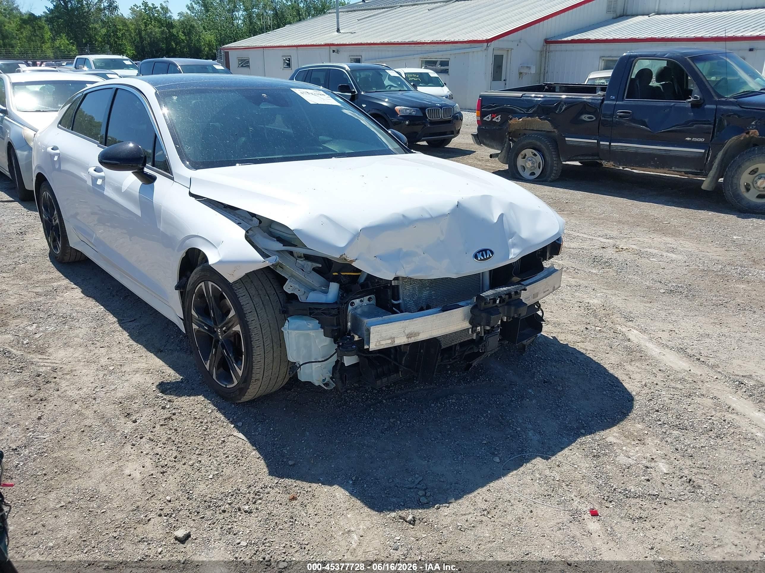 2021 Kia K5 GT-Line, VIN 5XXG64J21MG011176 — Front end