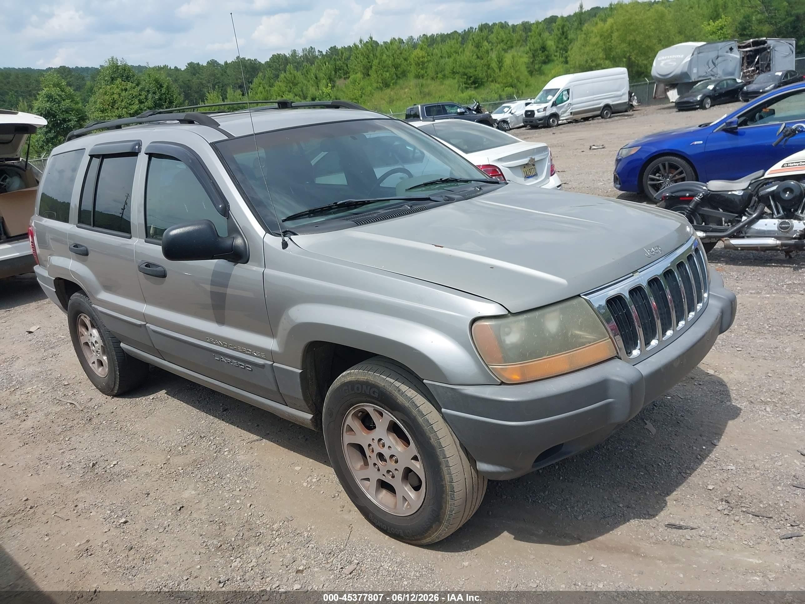2001 Jeep Grand Cherokee Laredo, VIN 1J4GX48S71C717433 — Обычный износ