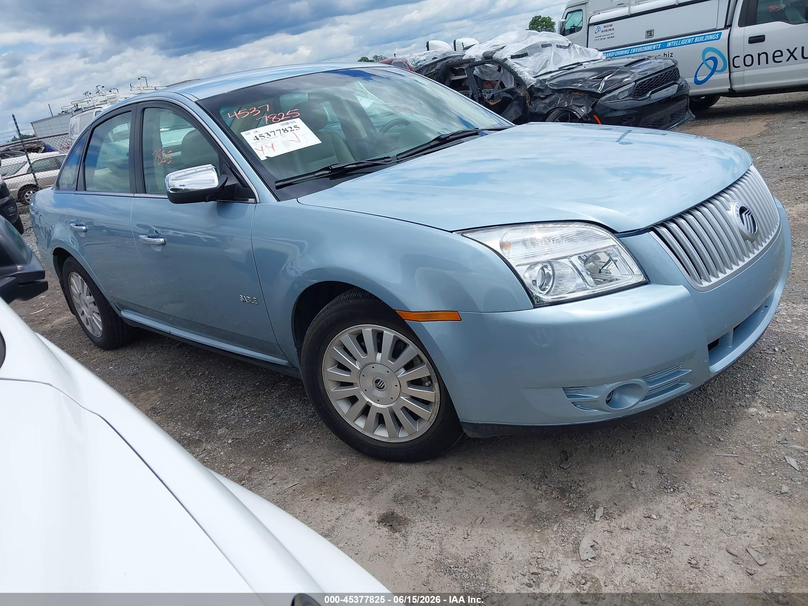 2008 Mercury Sable, VIN 1MEHM40W18G615094 — Обычный износ