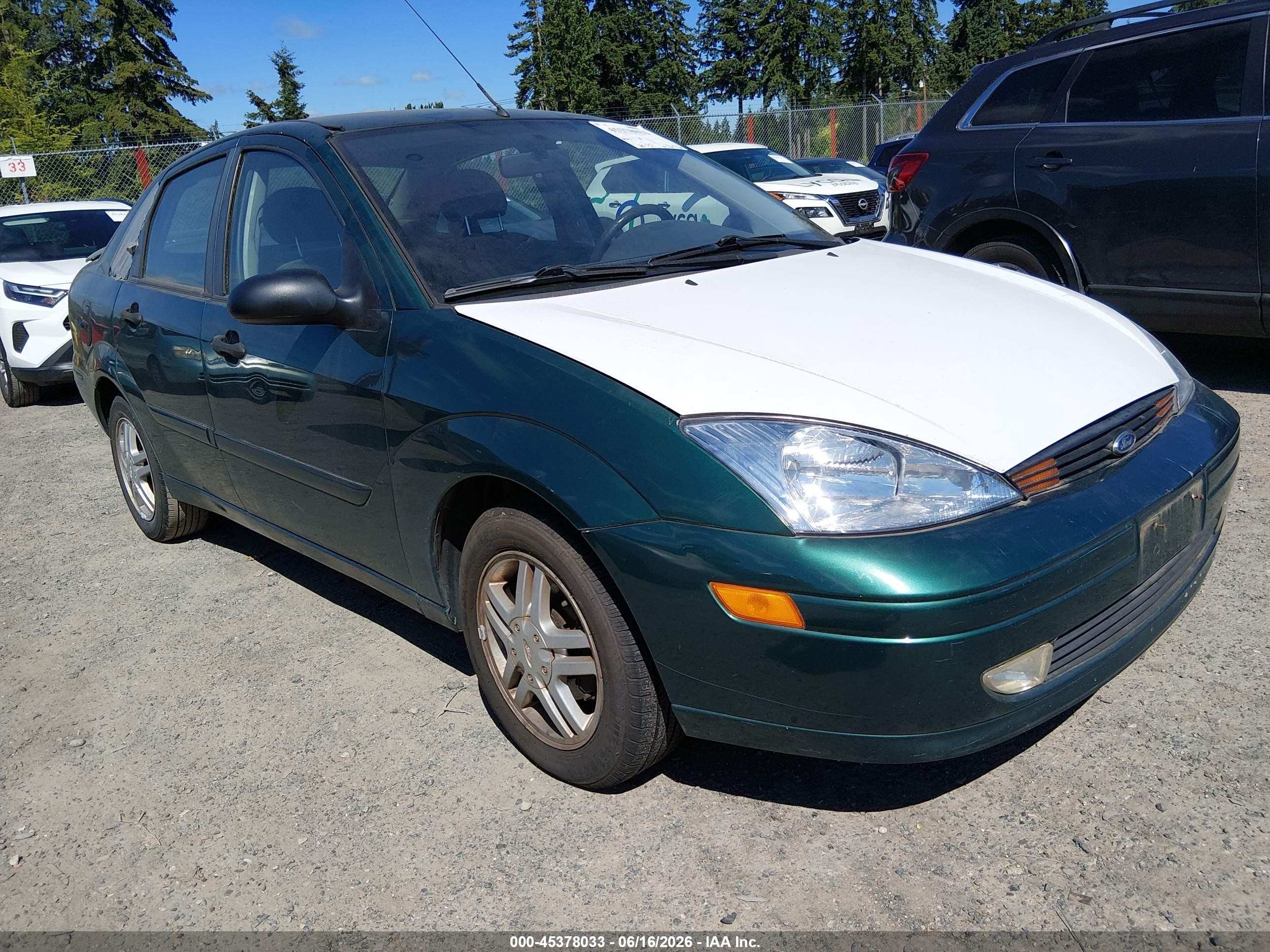 2000 Ford Focus SE, VIN 1FAFP3431YW427245 — Обычный износ