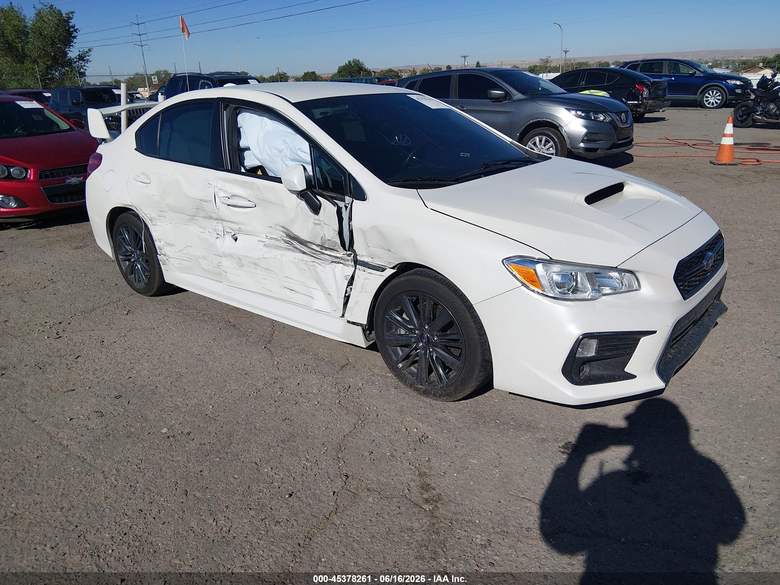 2021 Subaru WRX, VIN JF1VA1A65M9823915 — Side