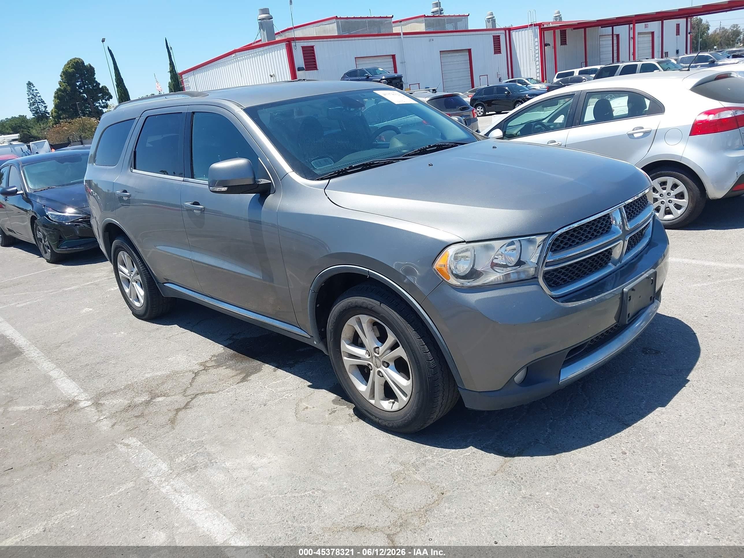 2012 Dodge Durango Crew, VIN 1C4RDJDG8CC247651 — Side