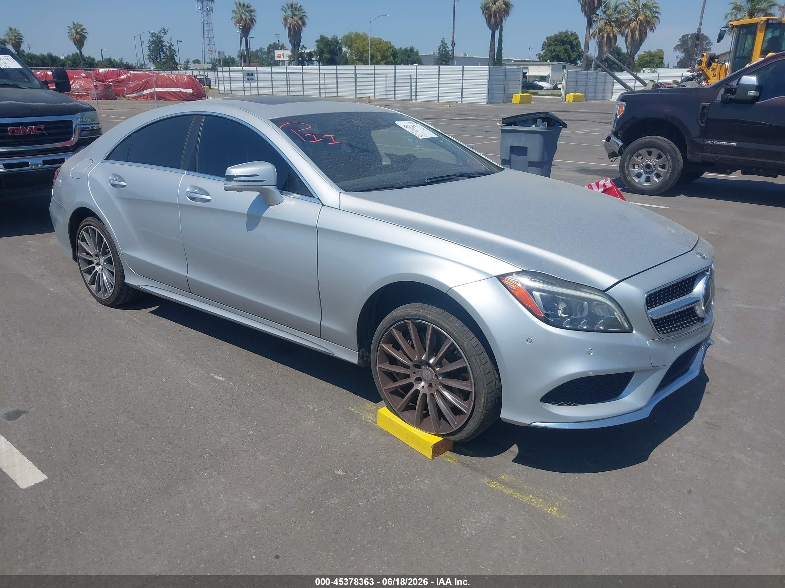 2016 Mercedes-Benz CLS 550, VIN WDDLJ7DB8GA173581 — Side