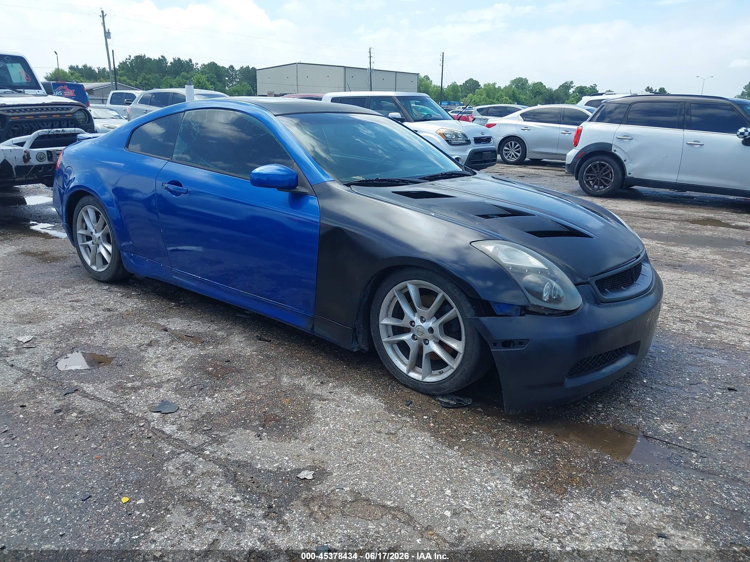 2006 Infiniti G35, VIN JNKCV54E66M711686 — Normal wear