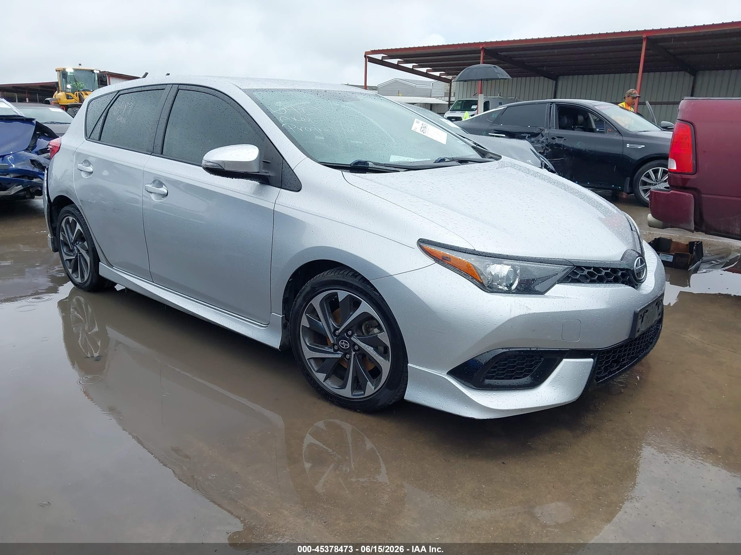 2016 Scion iM, VIN JTNKARJE7GJ506557 — Rear end
