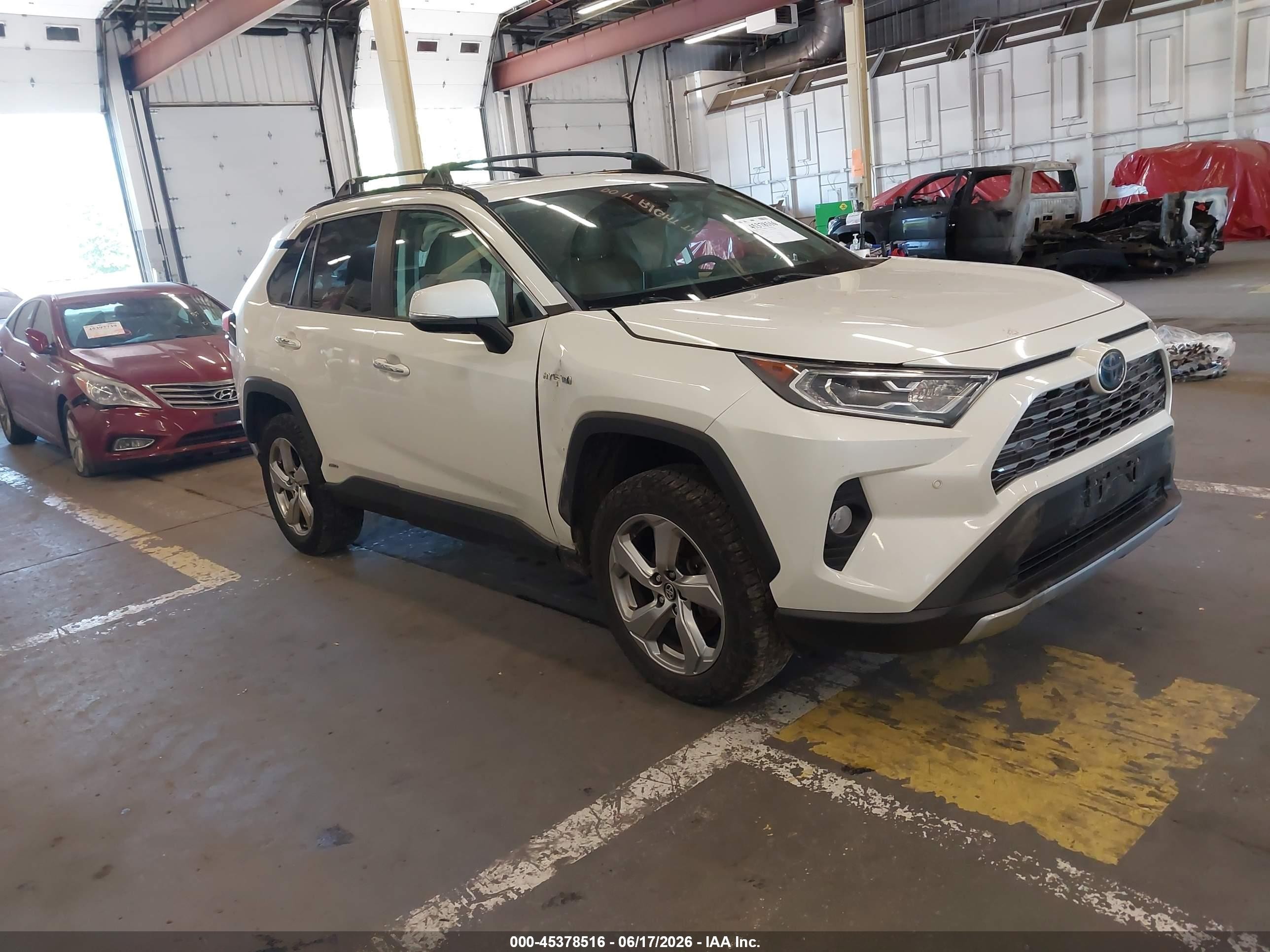 2020 Toyota RAV4 Hybrid Limited, VIN 2T3DWRFV8LW052984 — Biohazard / chemical