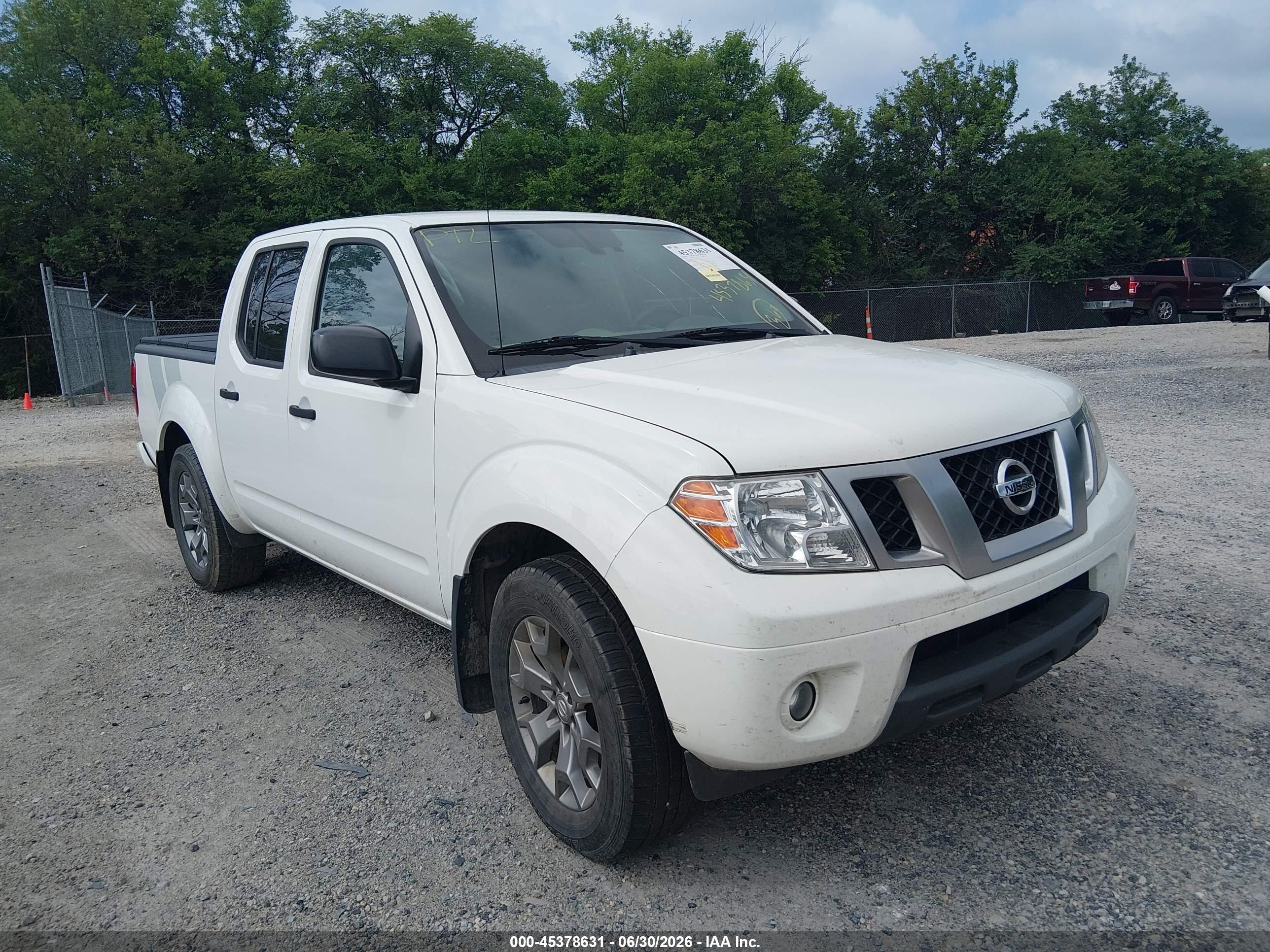 2020 Nissan Frontier SV, VIN 1N6ED0EA1LN704806 — Front end
