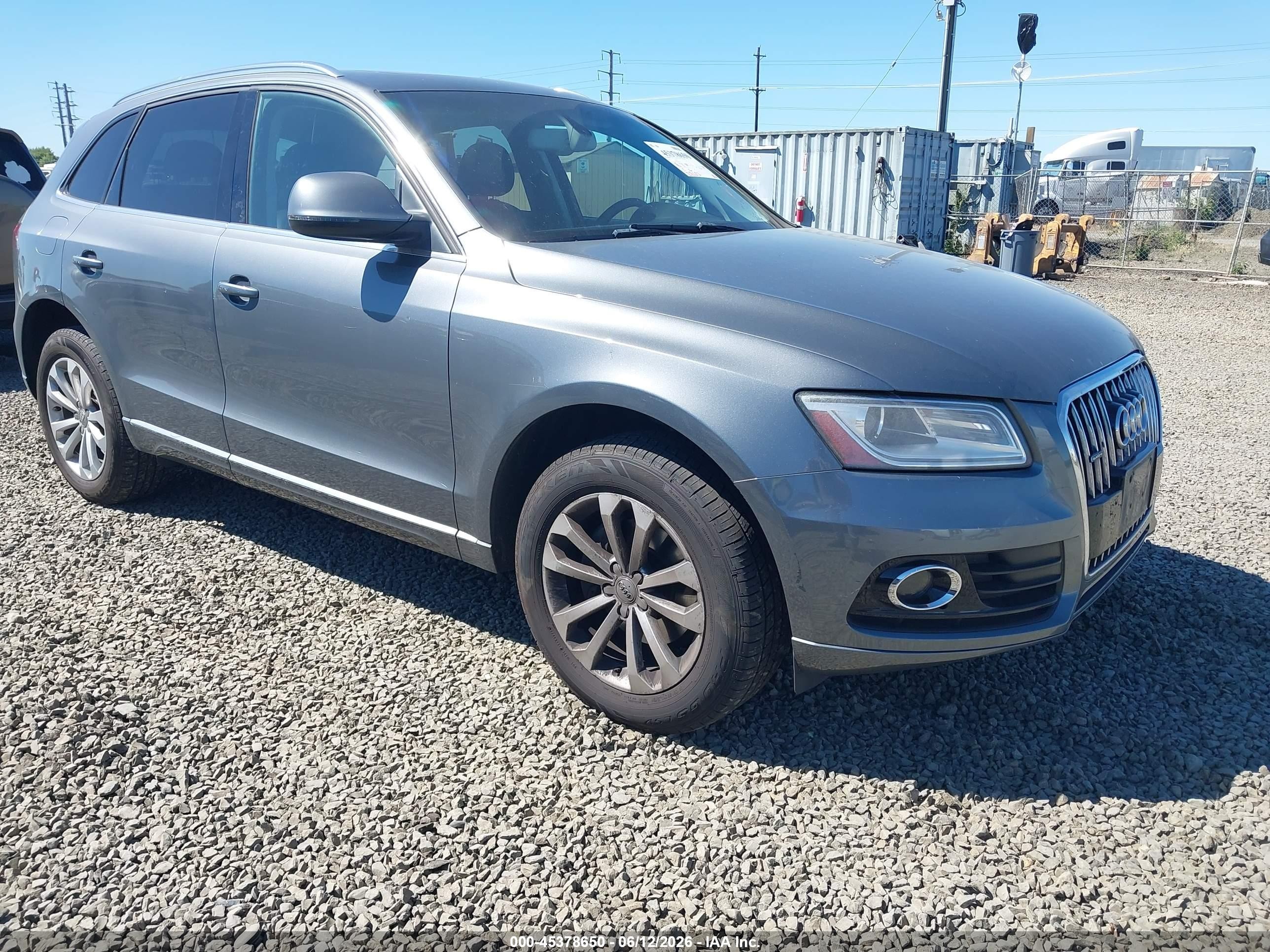 2013 Audi Q5 Premium Plus, VIN WA1LFAFP5DA030272 — Обычный износ