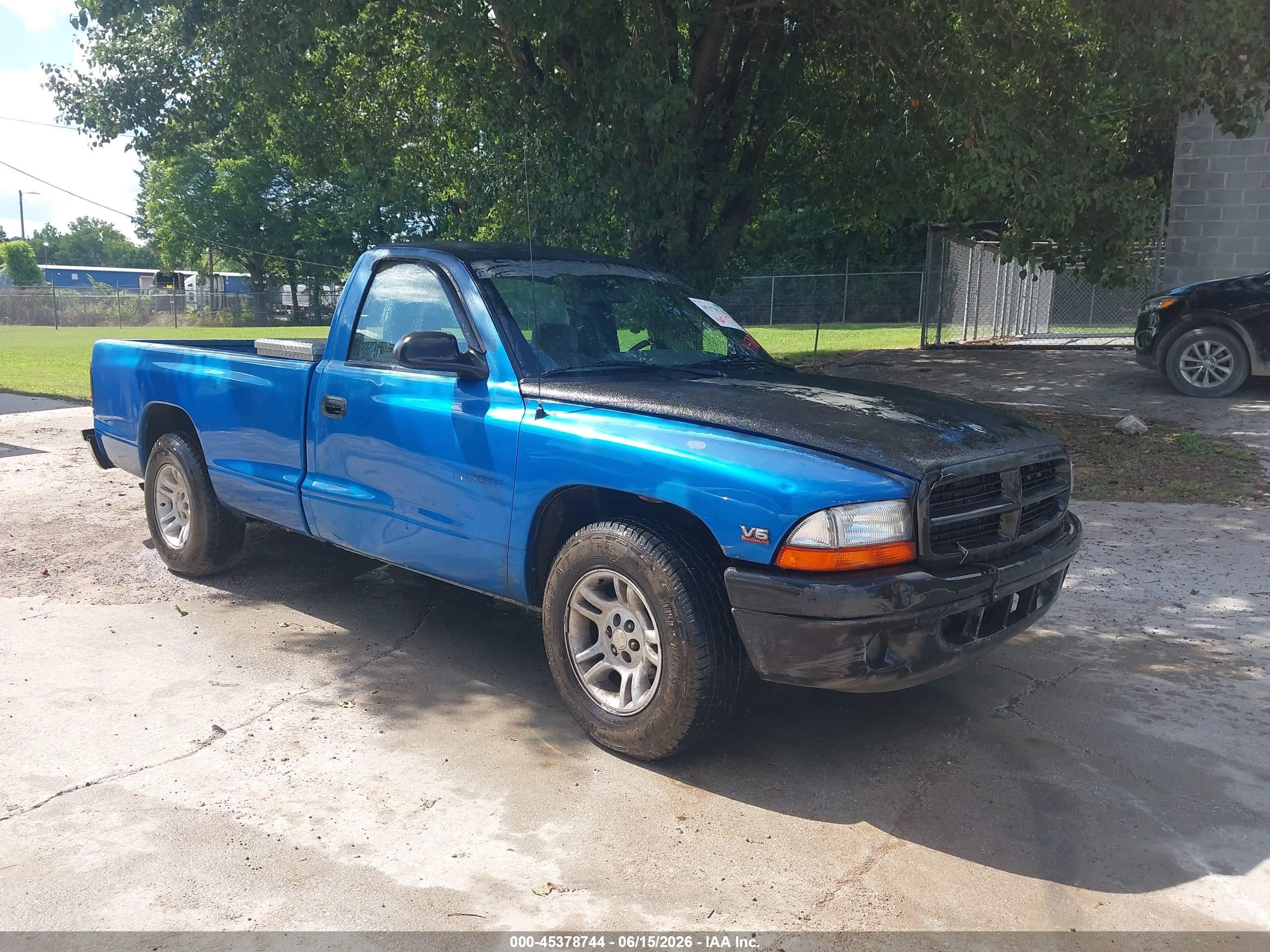 1999 Dodge Dakota SLT, VIN 1B7FL26X9XS199288 — Обычный износ