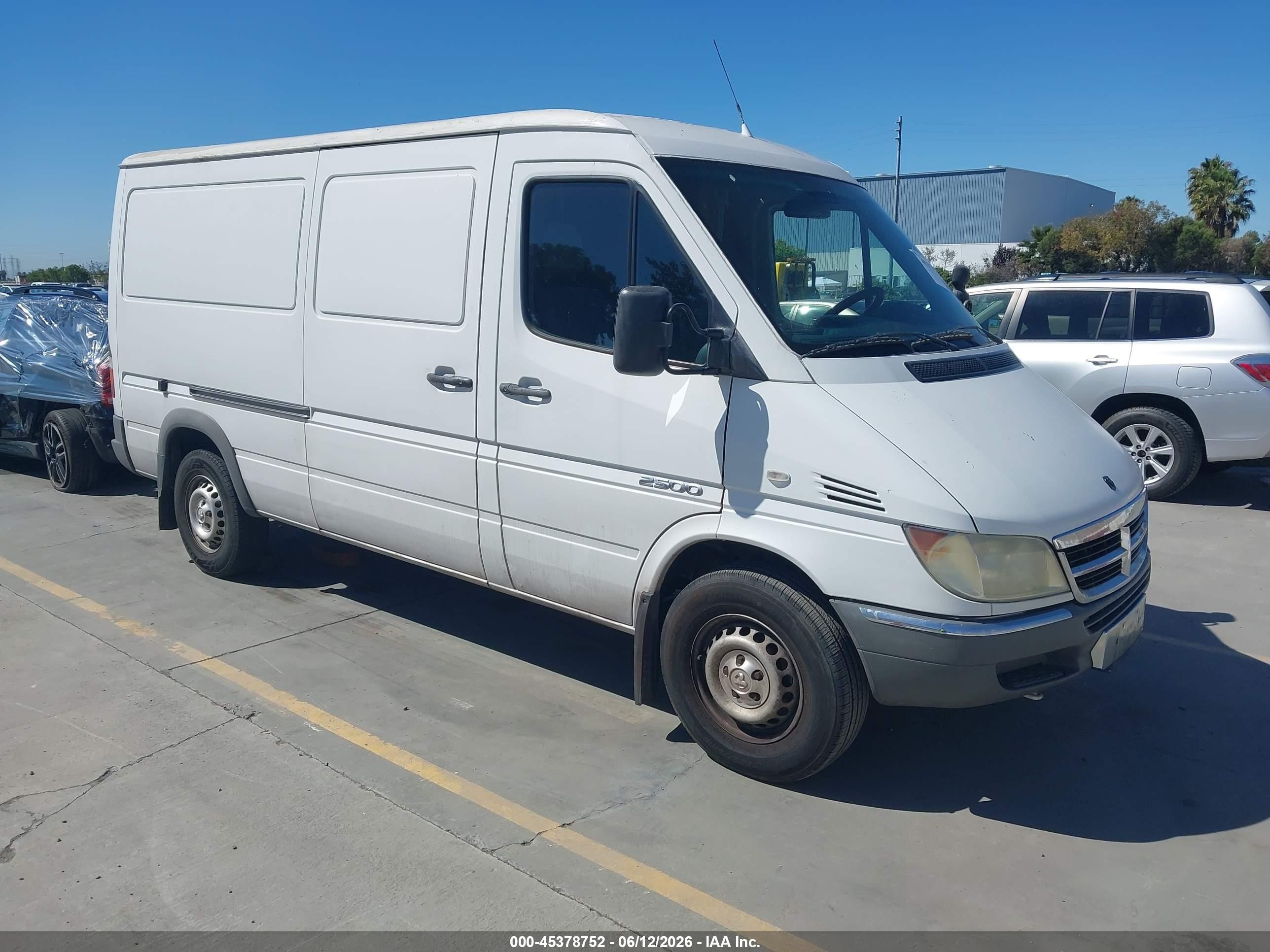 2006 Dodge Sprinter, VIN WD0PD644665950451 — Обычный износ