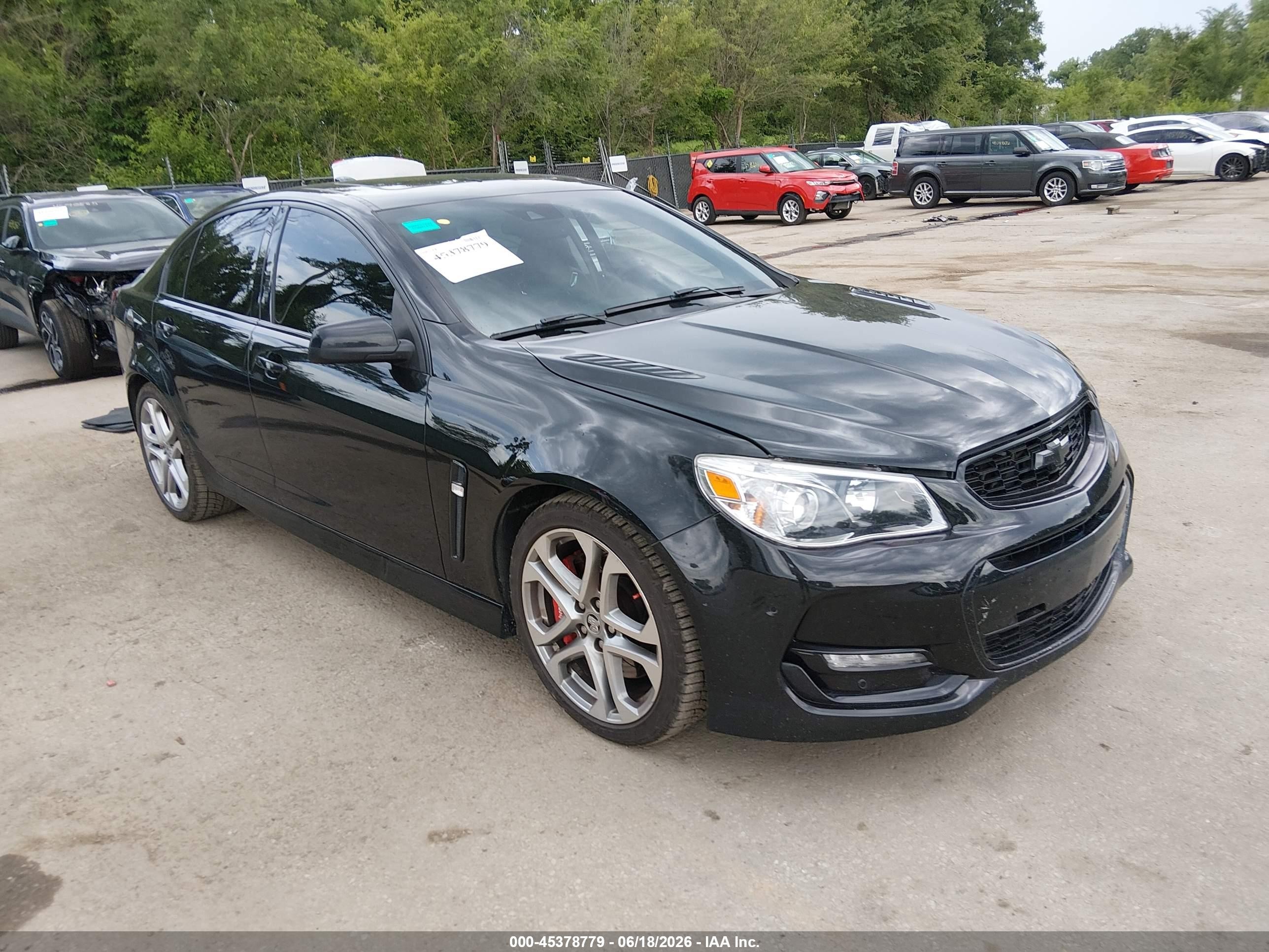 2017 Chevrolet SS, VIN 6G3F15RW5HL300951 — Side
