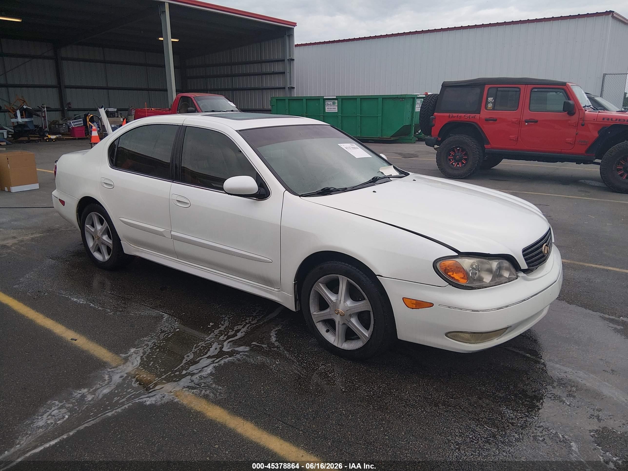 2002 Infiniti I35 Luxury, VIN JNKDA31A42T009601 — Front end