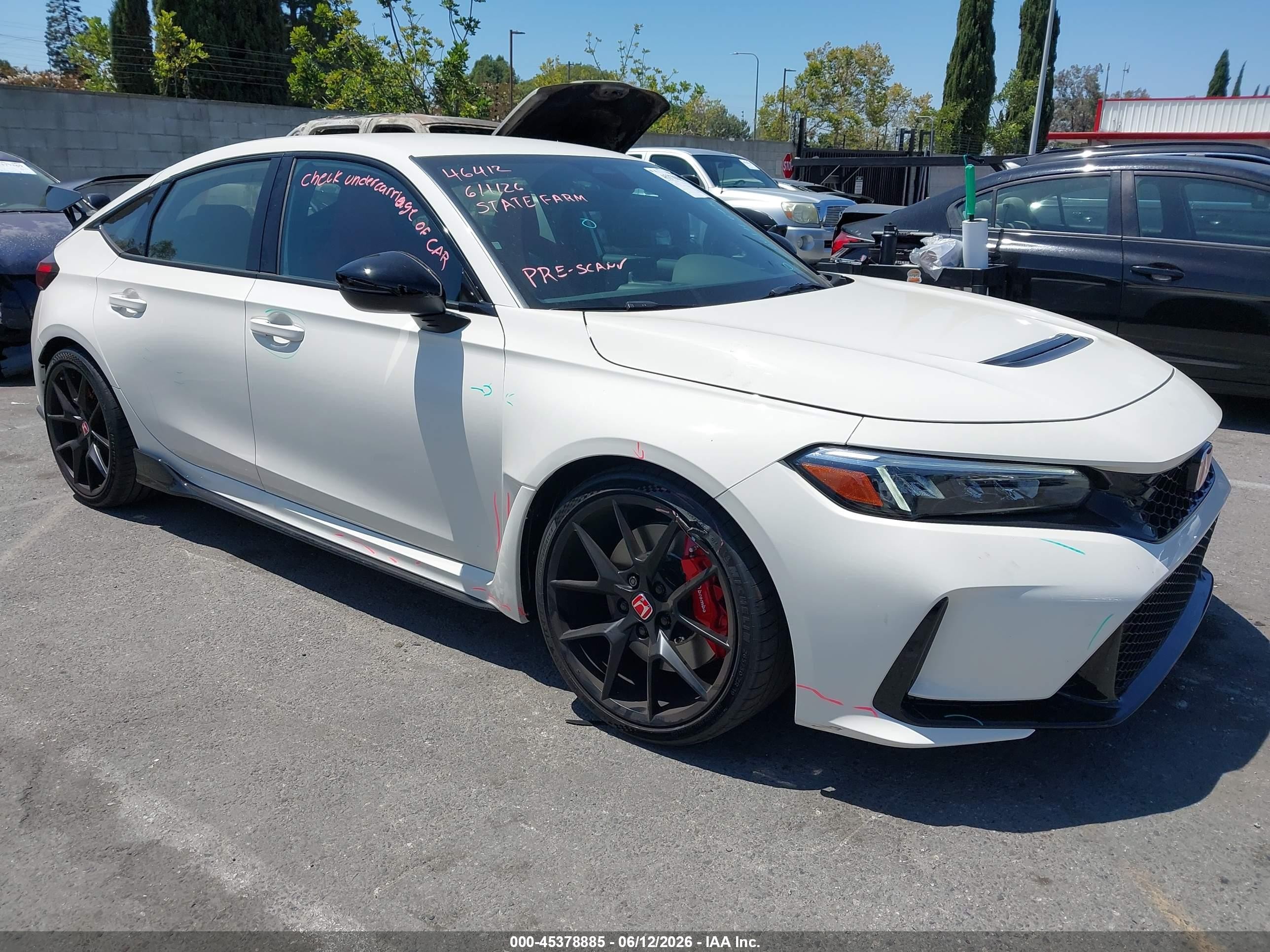 2026 Honda Civic Type R, VIN JHMFL5G42TX001278 — Undercarriage