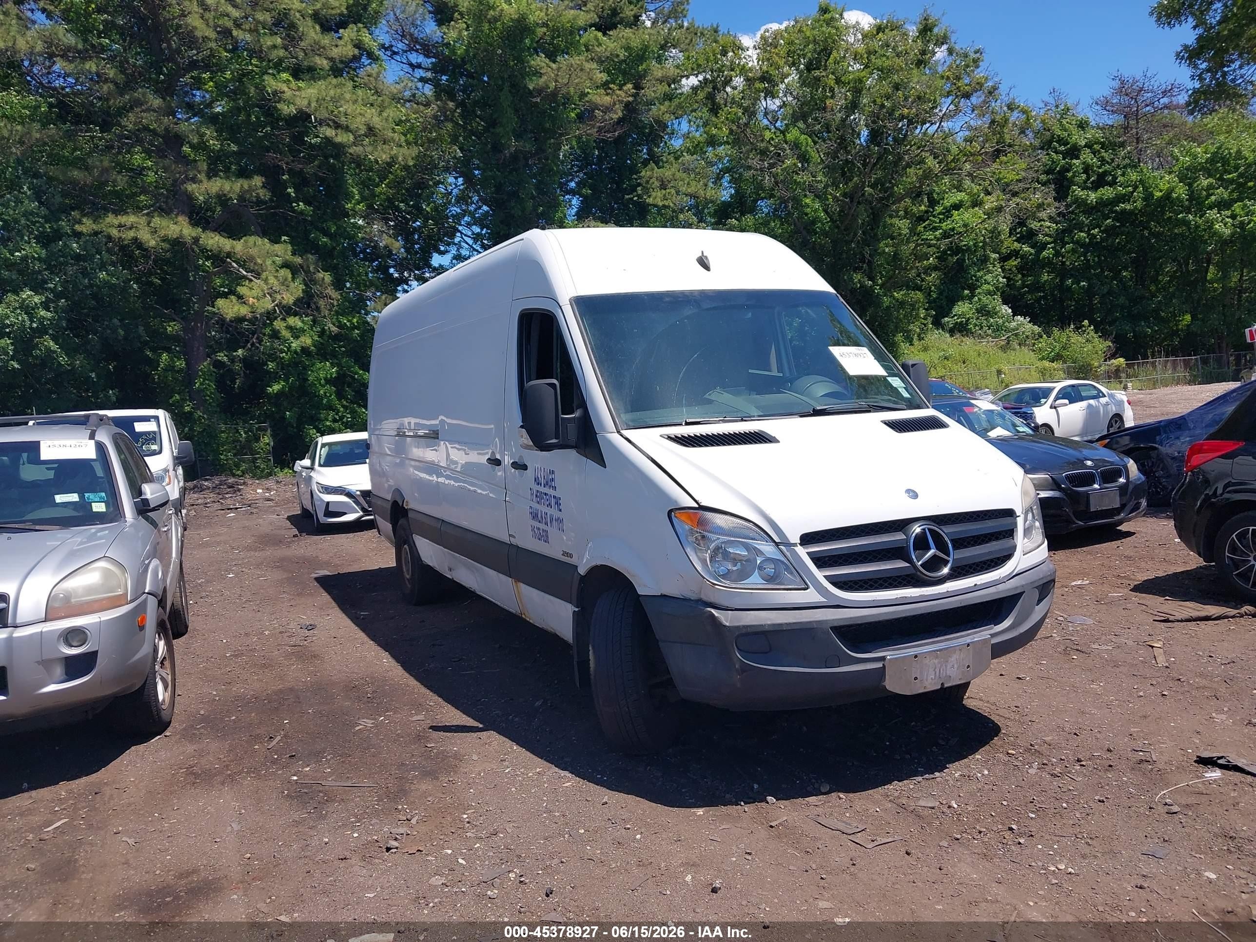 2012 Mercedes-Benz Sprinter Cargo, VIN WD3PE8CC8C5648269 — Normal wear