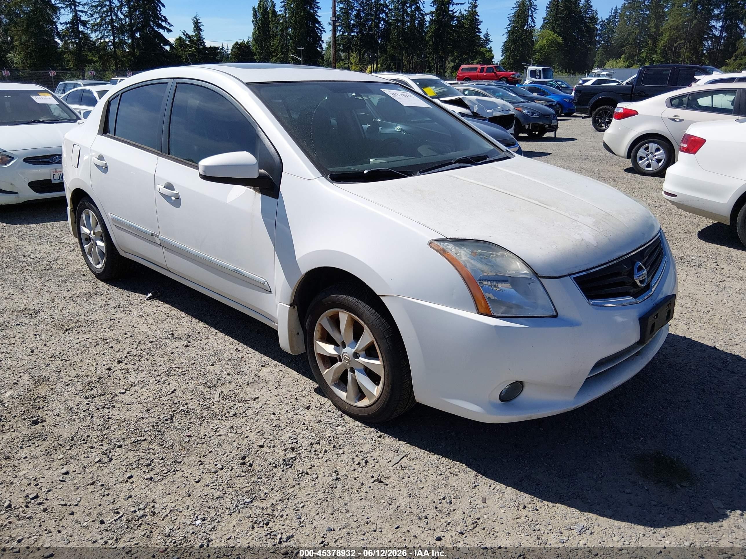 2011 Nissan Sentra S, VIN 3N1AB6AP2BL694096 — Normal wear