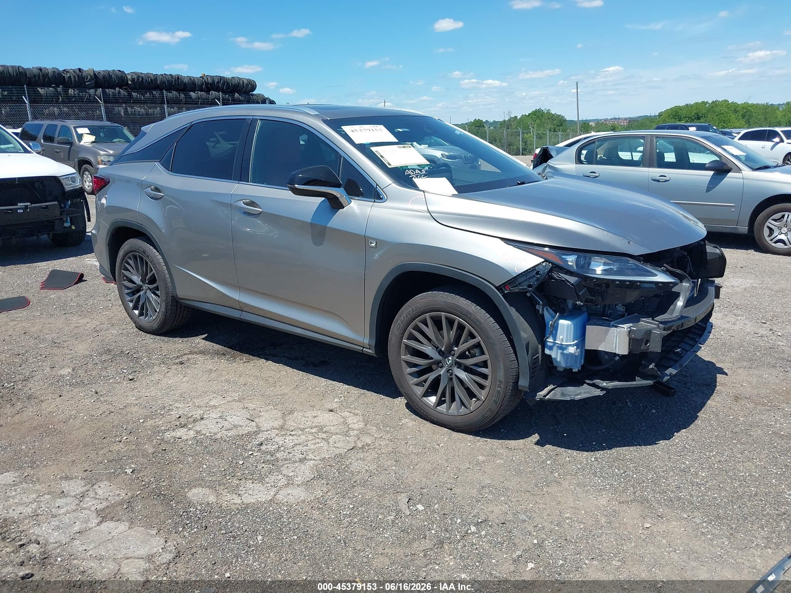 2021 Lexus RX 350 F Sport, VIN 2T2SZMDA9MC285670 — Front end
