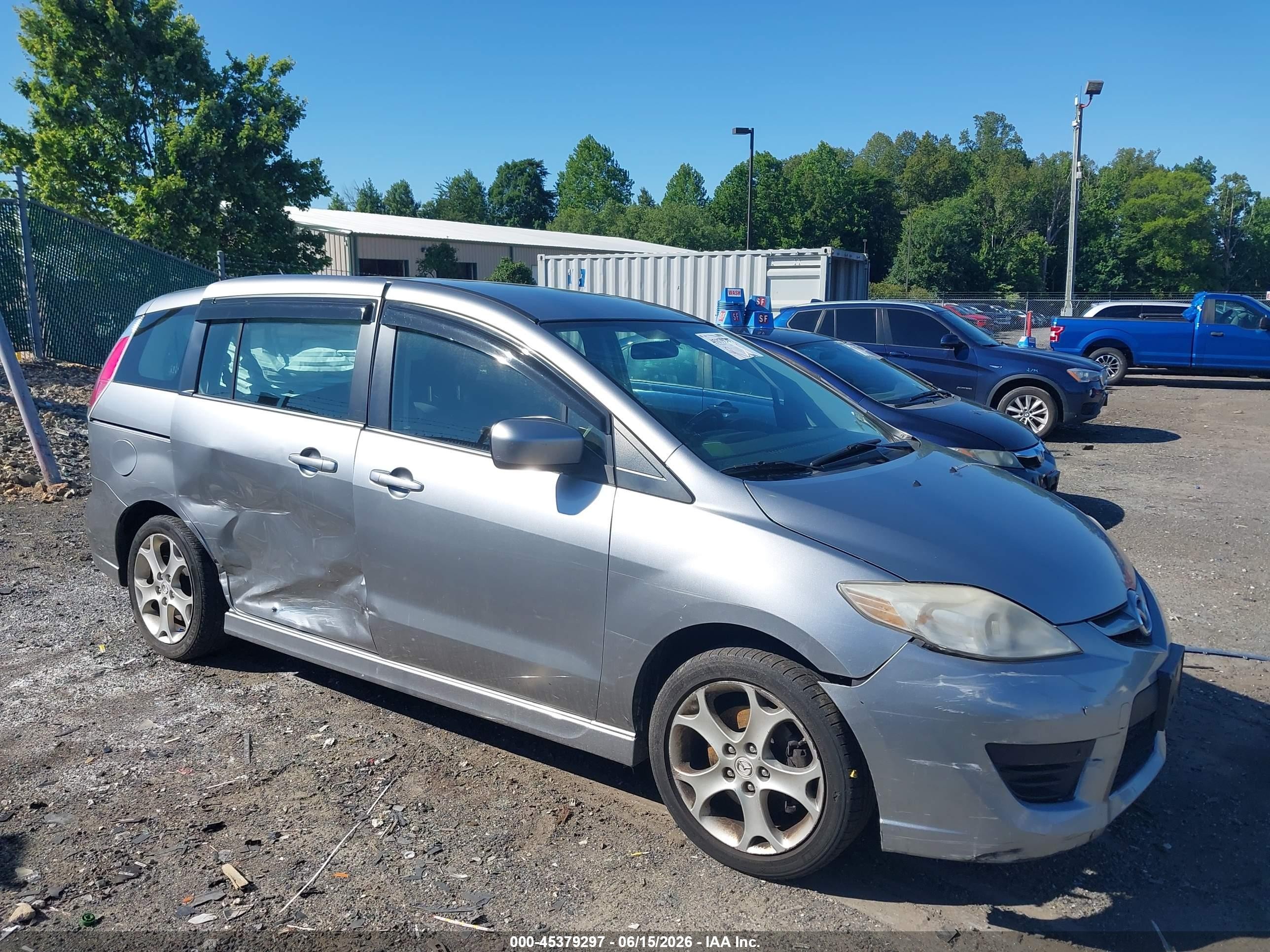 2010 Mazda 5 Sport, VIN JM1CR2WL0A0385416 — Side
