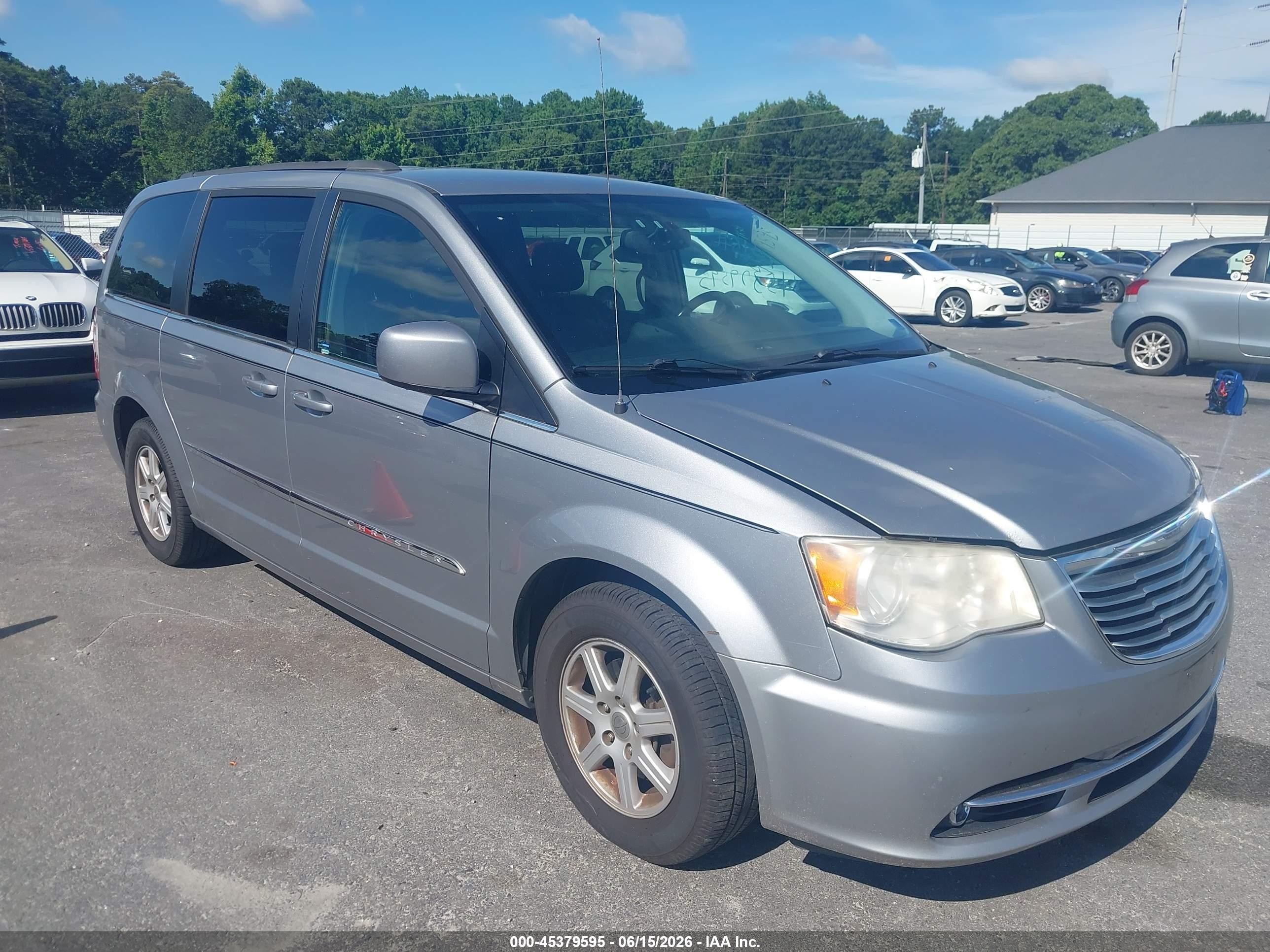 2013 Chrysler Town & Country Touring, VIN 2C4RC1BG8DR637860 — Repossession