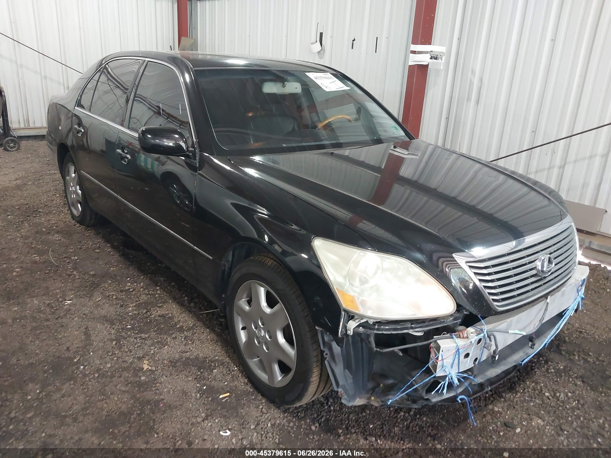 2005 Lexus LS 430, VIN JTHBN36F250175489 — Side