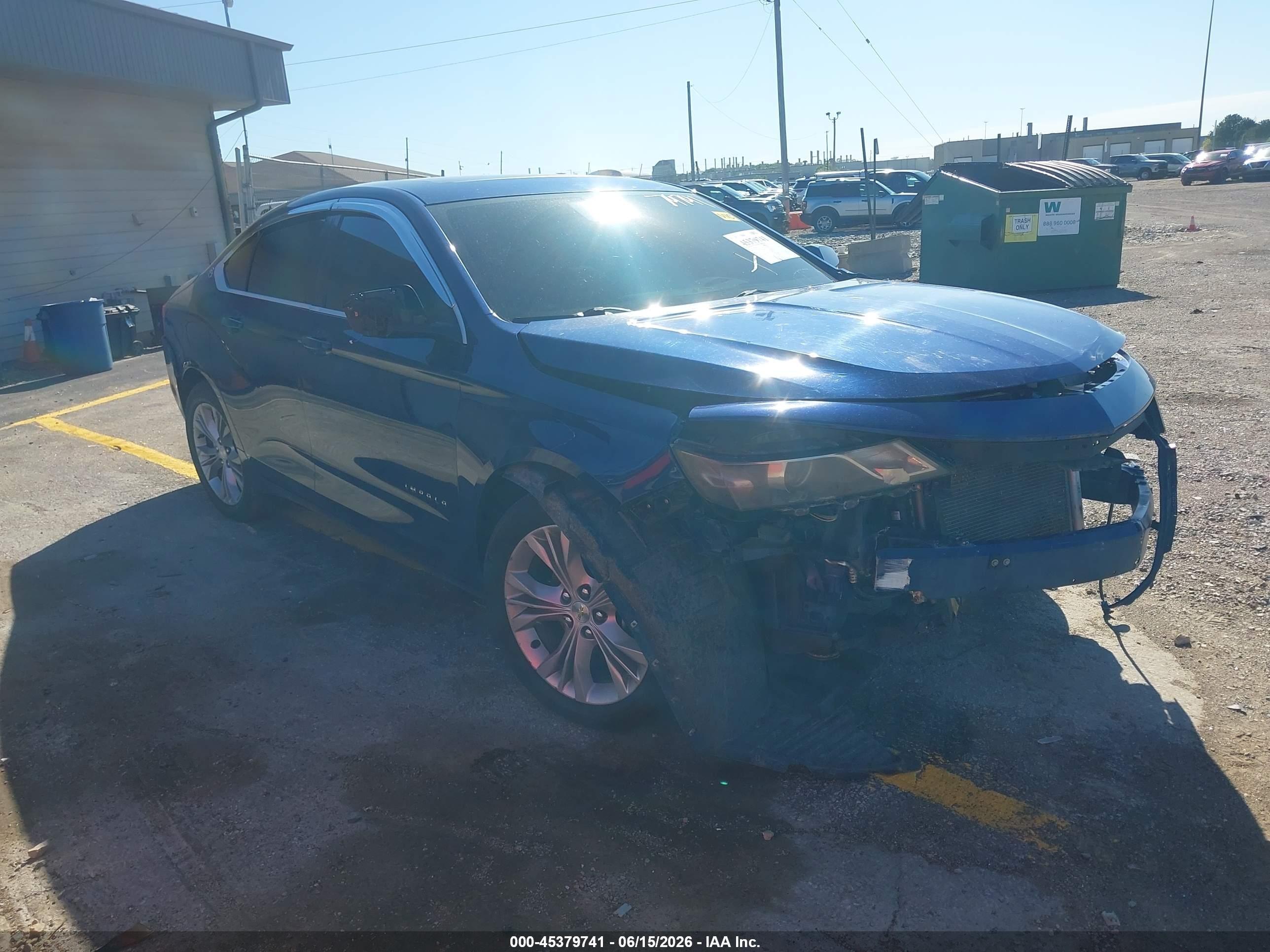 2014 Chevrolet Impala LT, VIN 1G1125S31EU102256 — All over