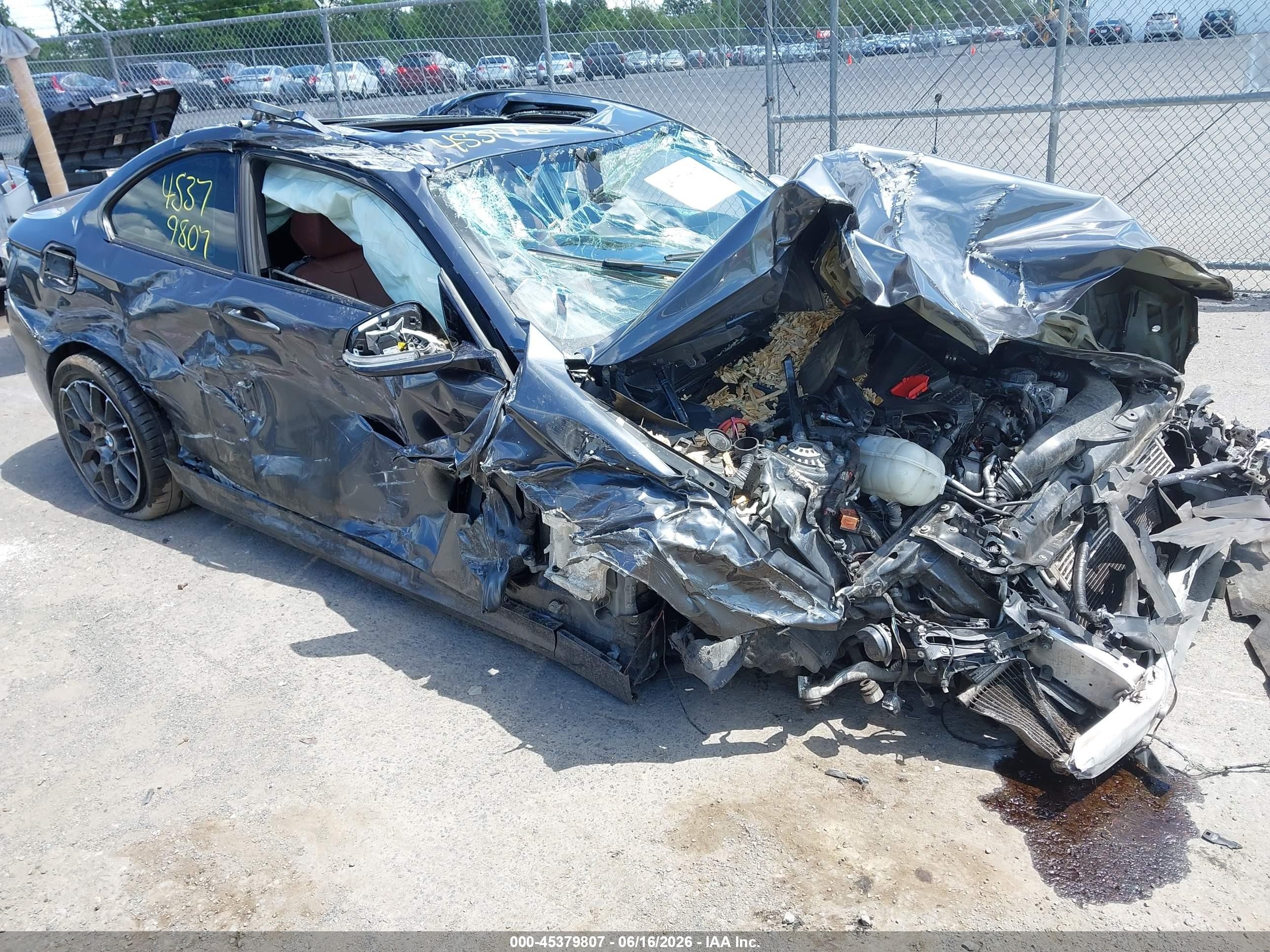 2015 BMW 2 Series M235i, VIN WBA1J7C59FV358725 — Rollover
