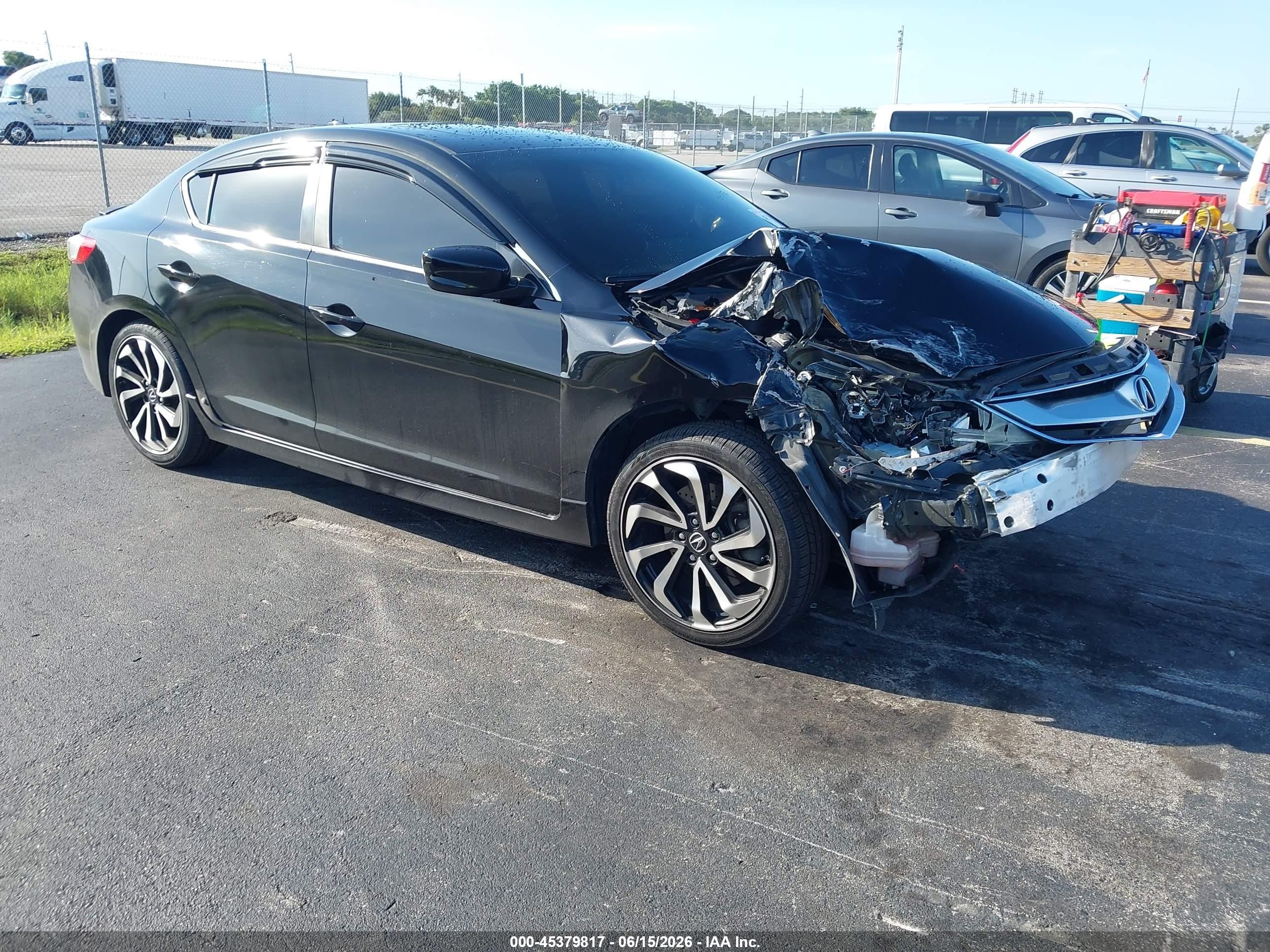 2016 Acura ILX Premium, VIN 19UDE2F83GA024875 — Front end