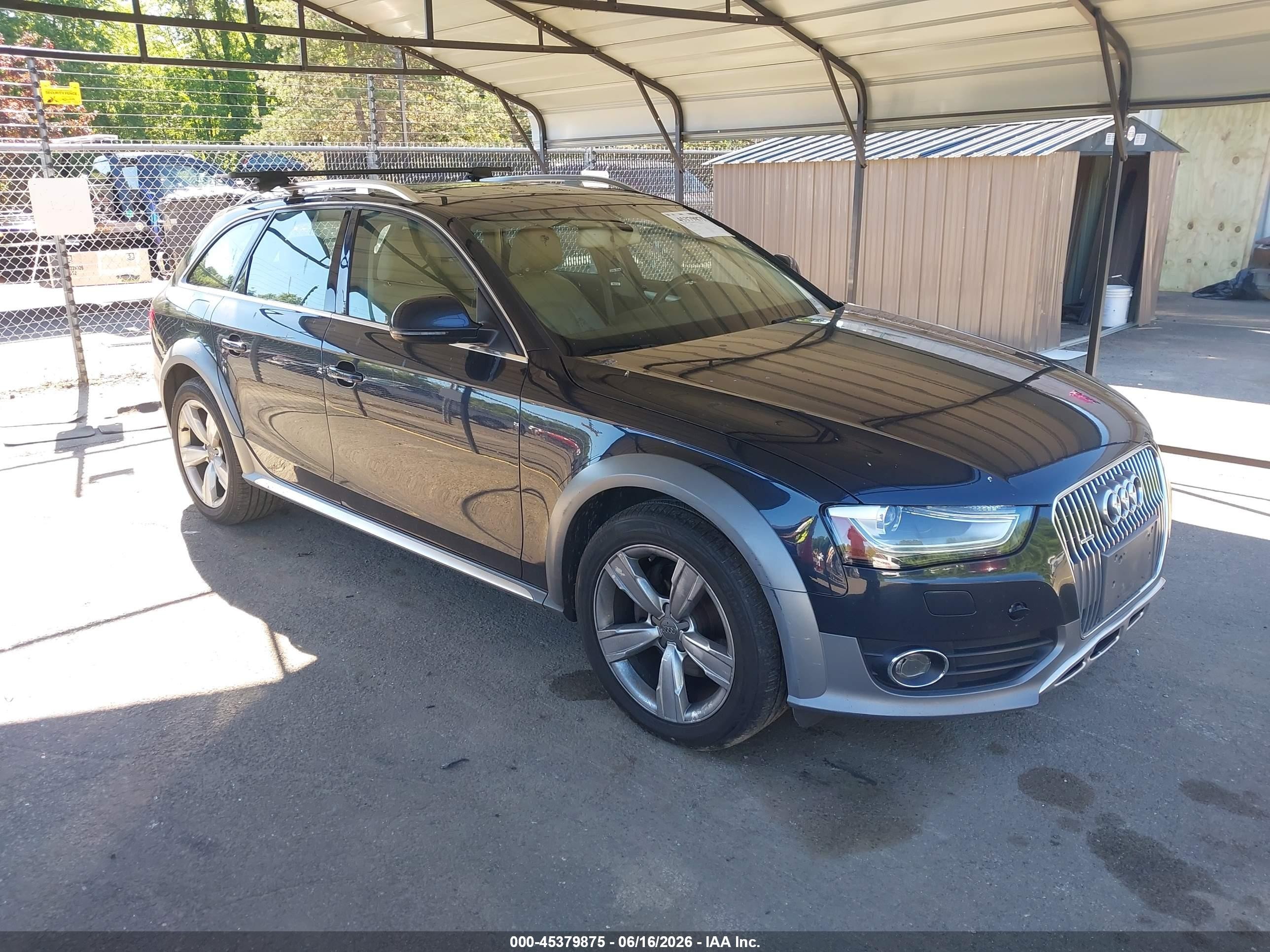 2014 Audi allroad A4 Premium Plus, VIN WA1UFAFL9EA117613 — Front end