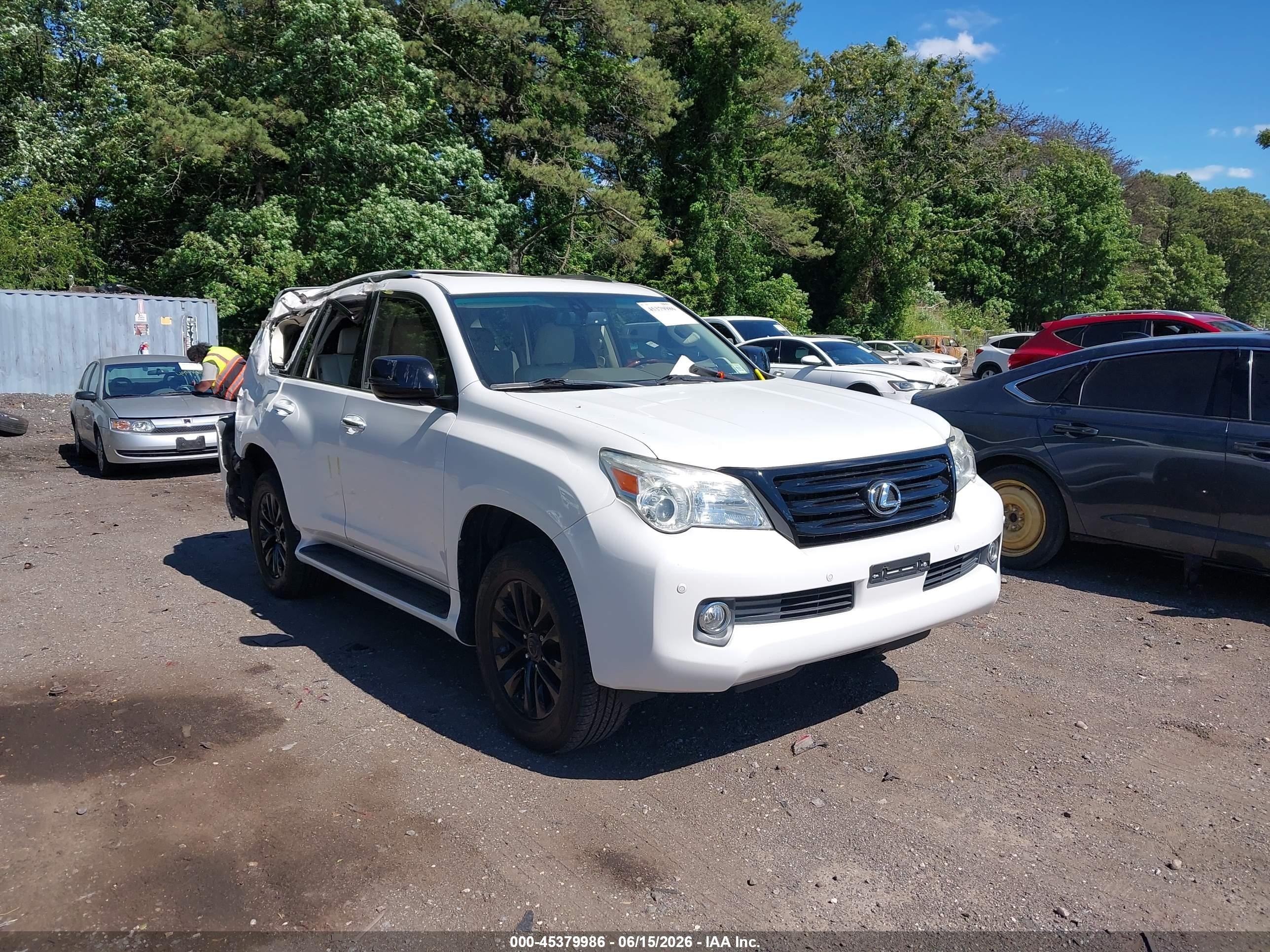 2010 Lexus GX 460, VIN JTJBM7FX1A5011875 — Roof