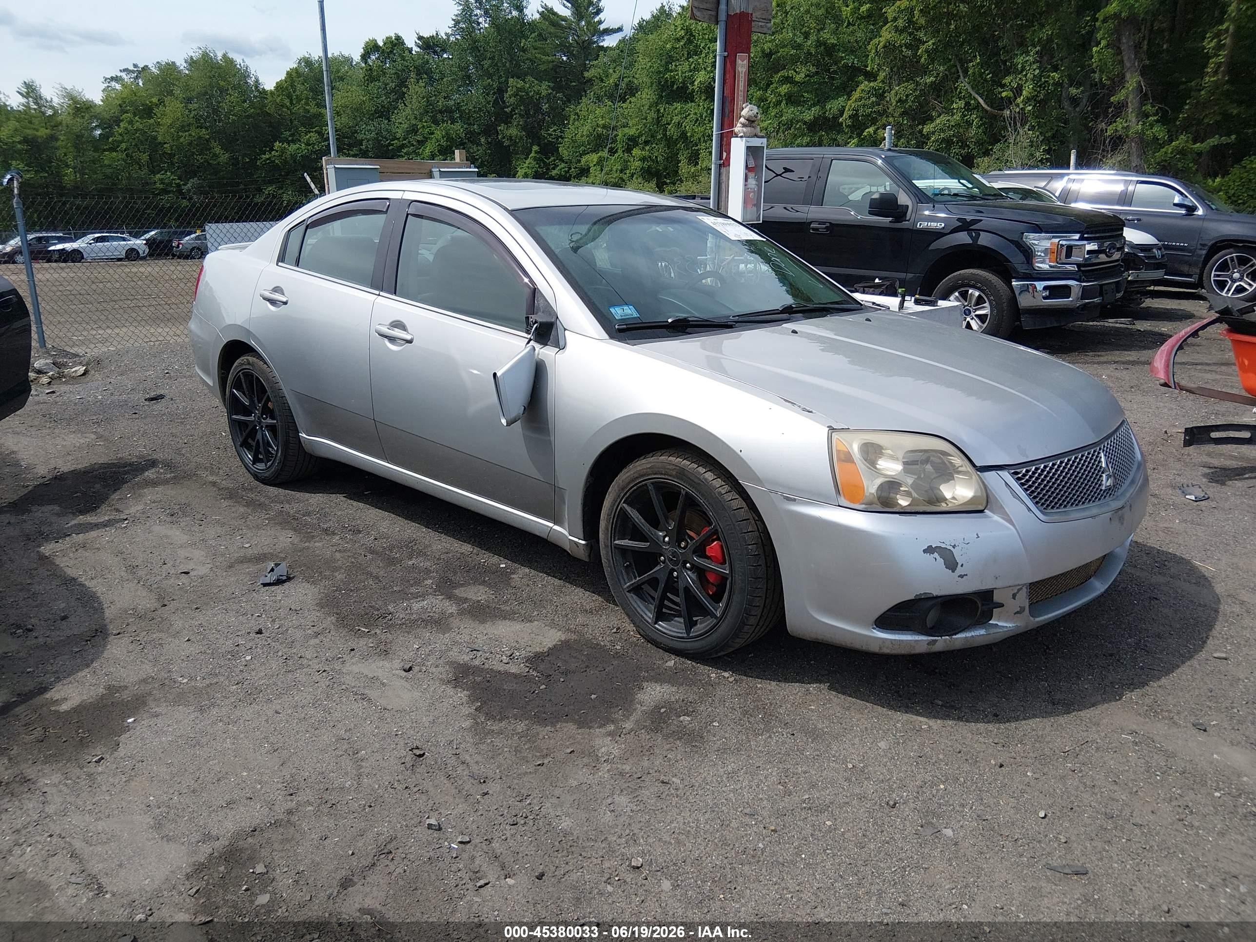 2011 Mitsubishi Galant ES, VIN 4A32B3FF2BE006434 — Rear end