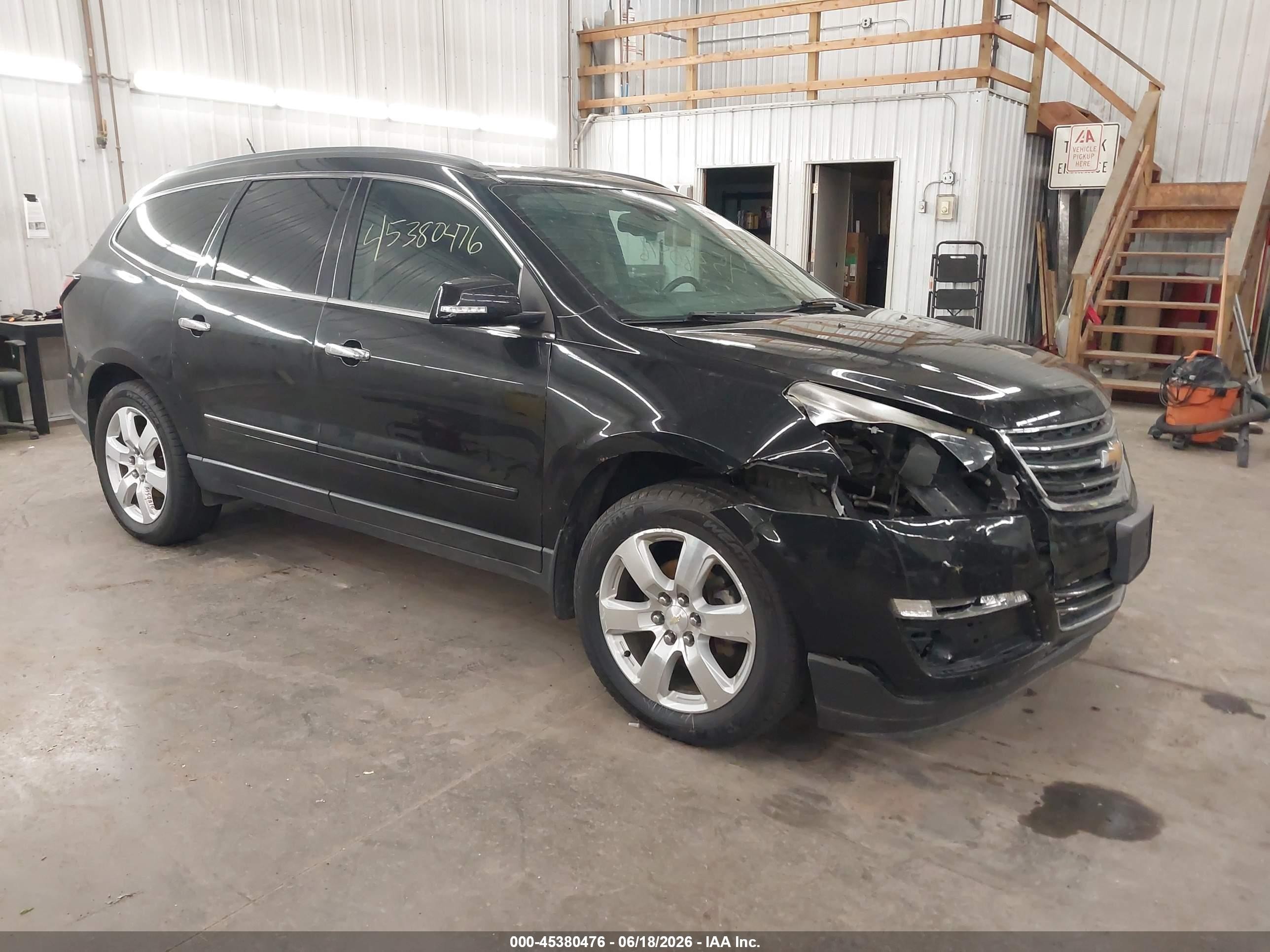 2017 Chevrolet Traverse Premier, VIN 1GNKVJKD7HJ283459 — Front end