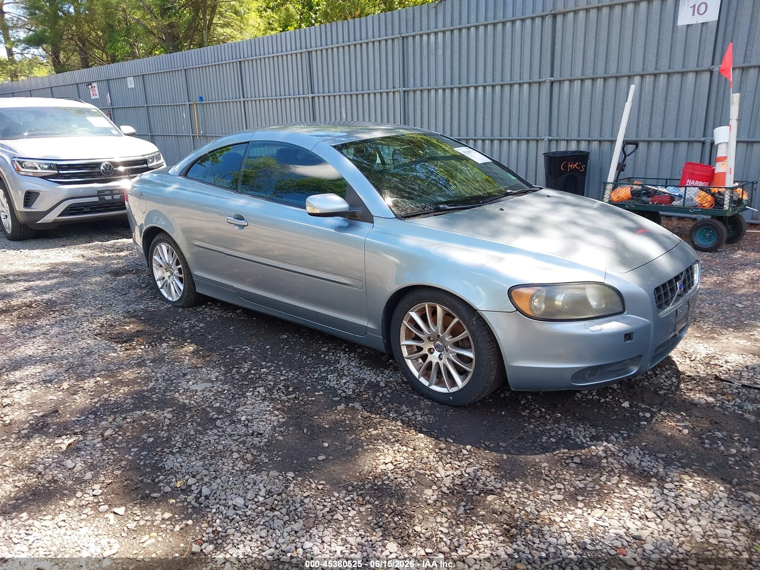 2007 Volvo C70, VIN YV1MC68237J019075 — Обычный износ