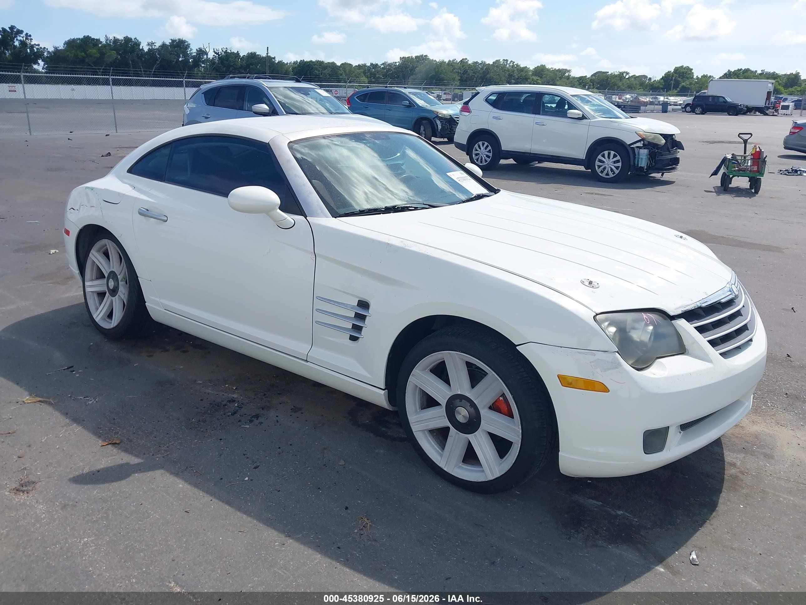 2004 Chrysler Crossfire, VIN 1C3AN69L04X016481 — Rear end