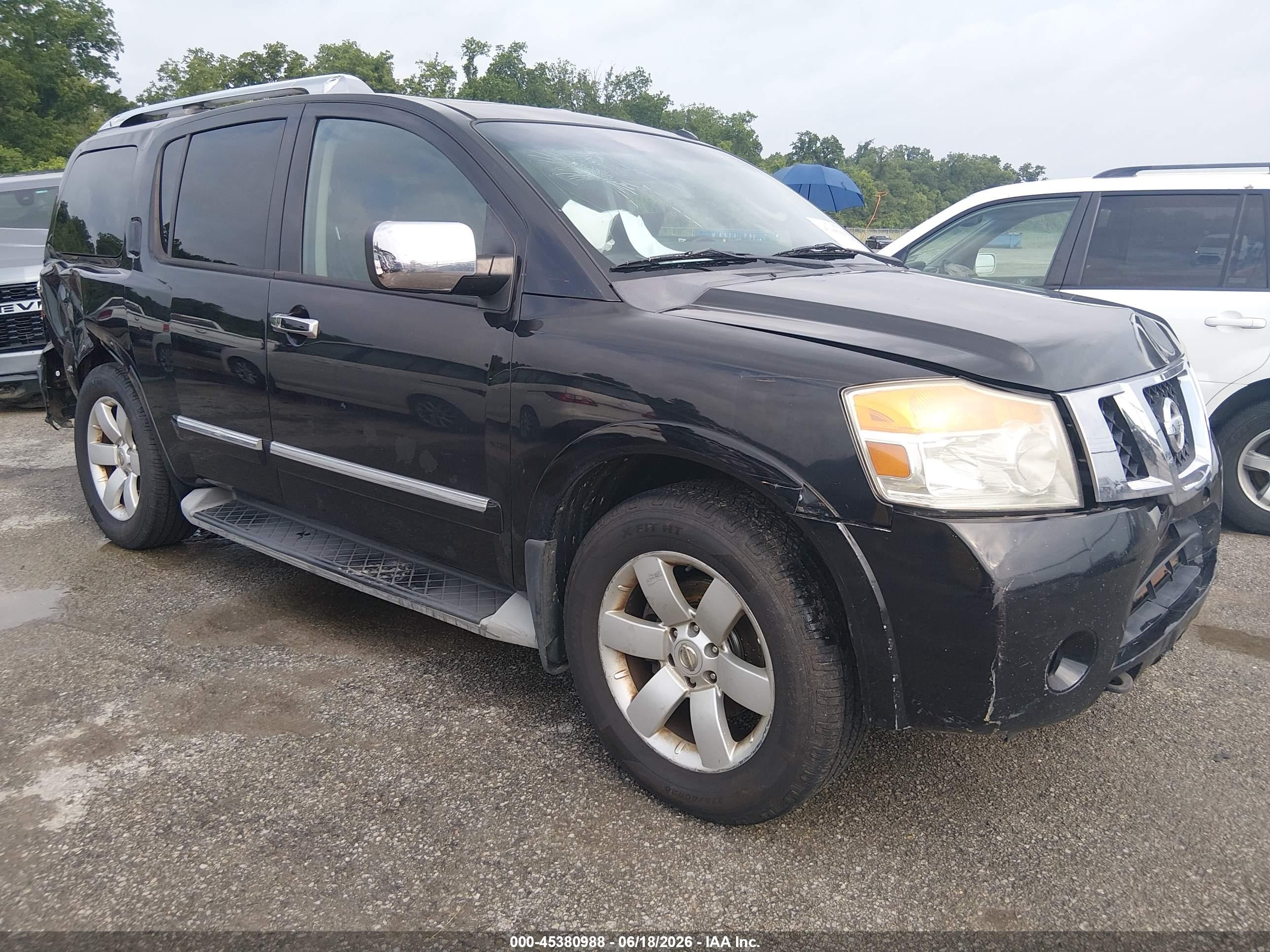 2012 Nissan Armada SL, VIN 5N1BA0ND8CN622060 — All over