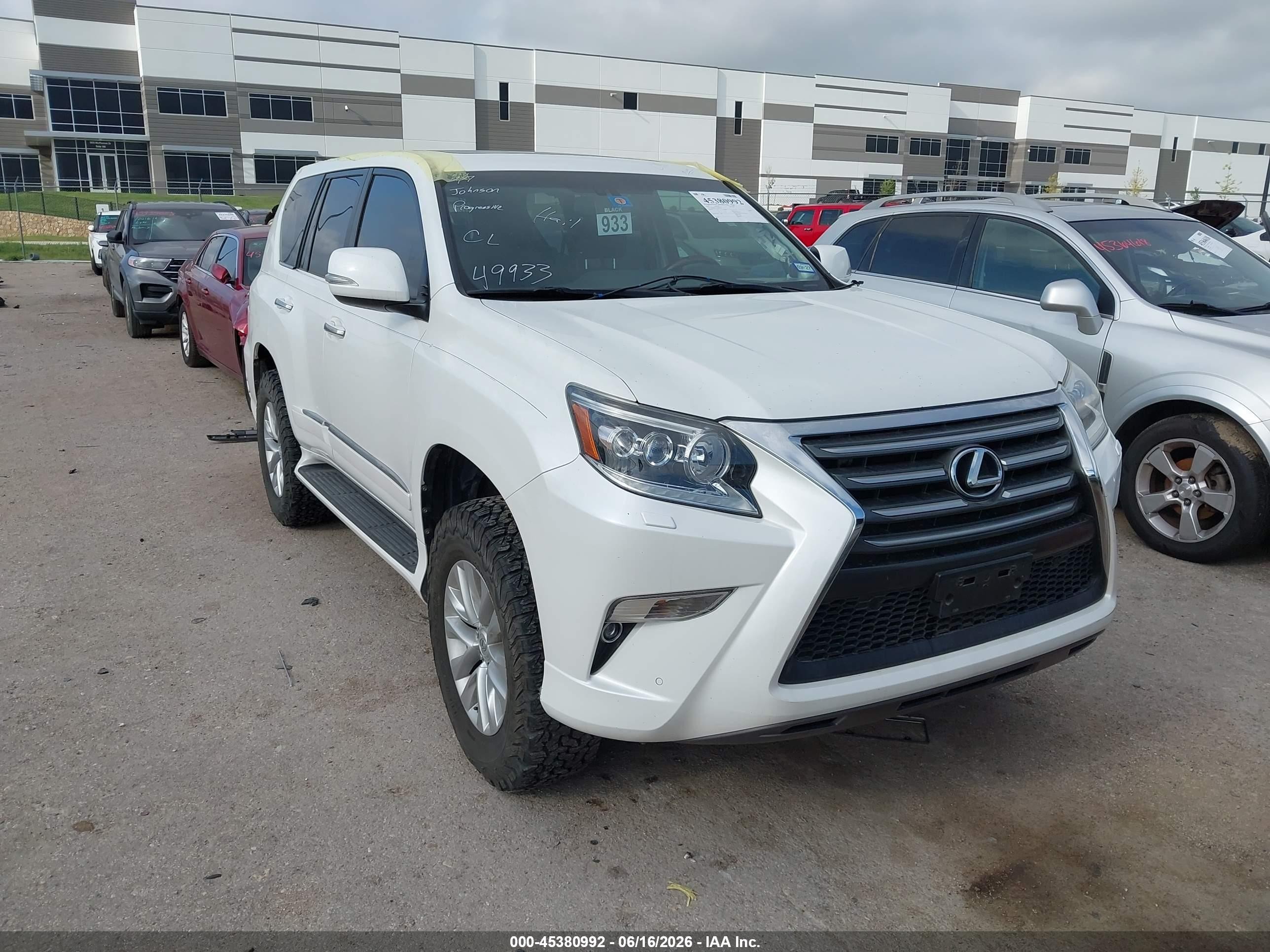 2018 Lexus GX 460 Premium, VIN JTJBM7FXXJ5189218 — Hail