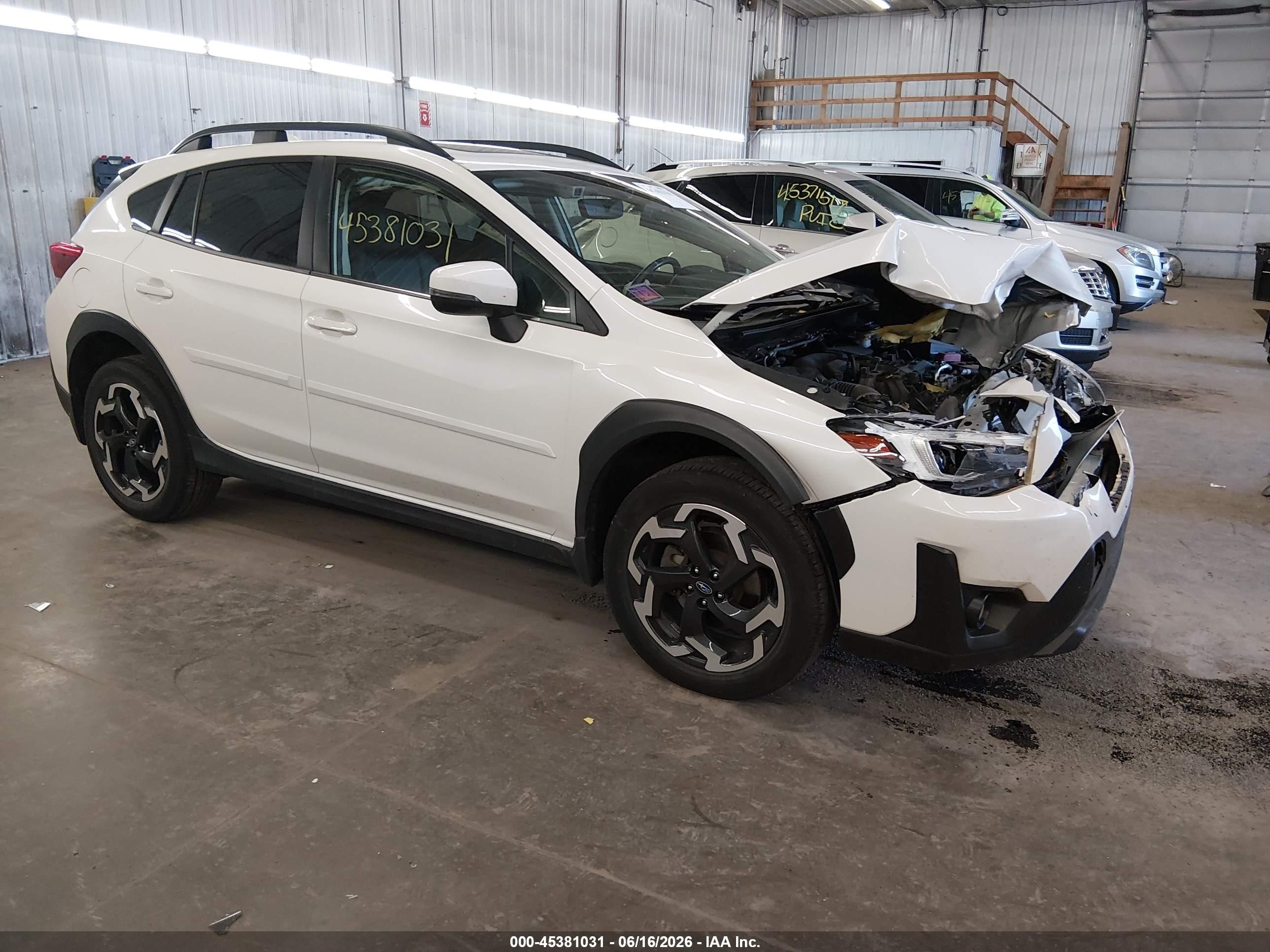 2023 Subaru Crosstrek Limited, VIN JF2GTHNC8PH226002 — Front end