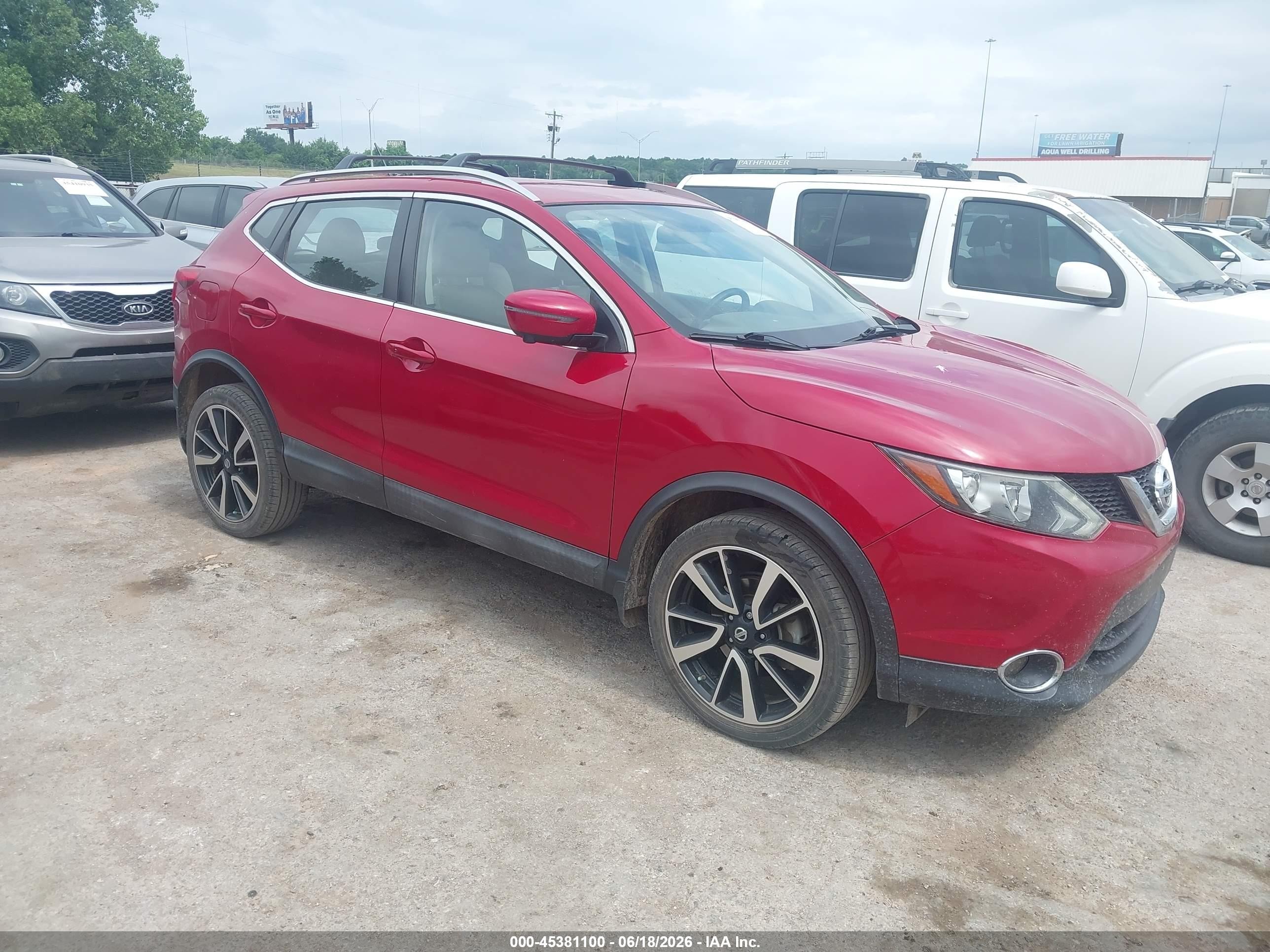 2017 Nissan Rogue SV, VIN JN1BJ1CP5HW006523 — Hail