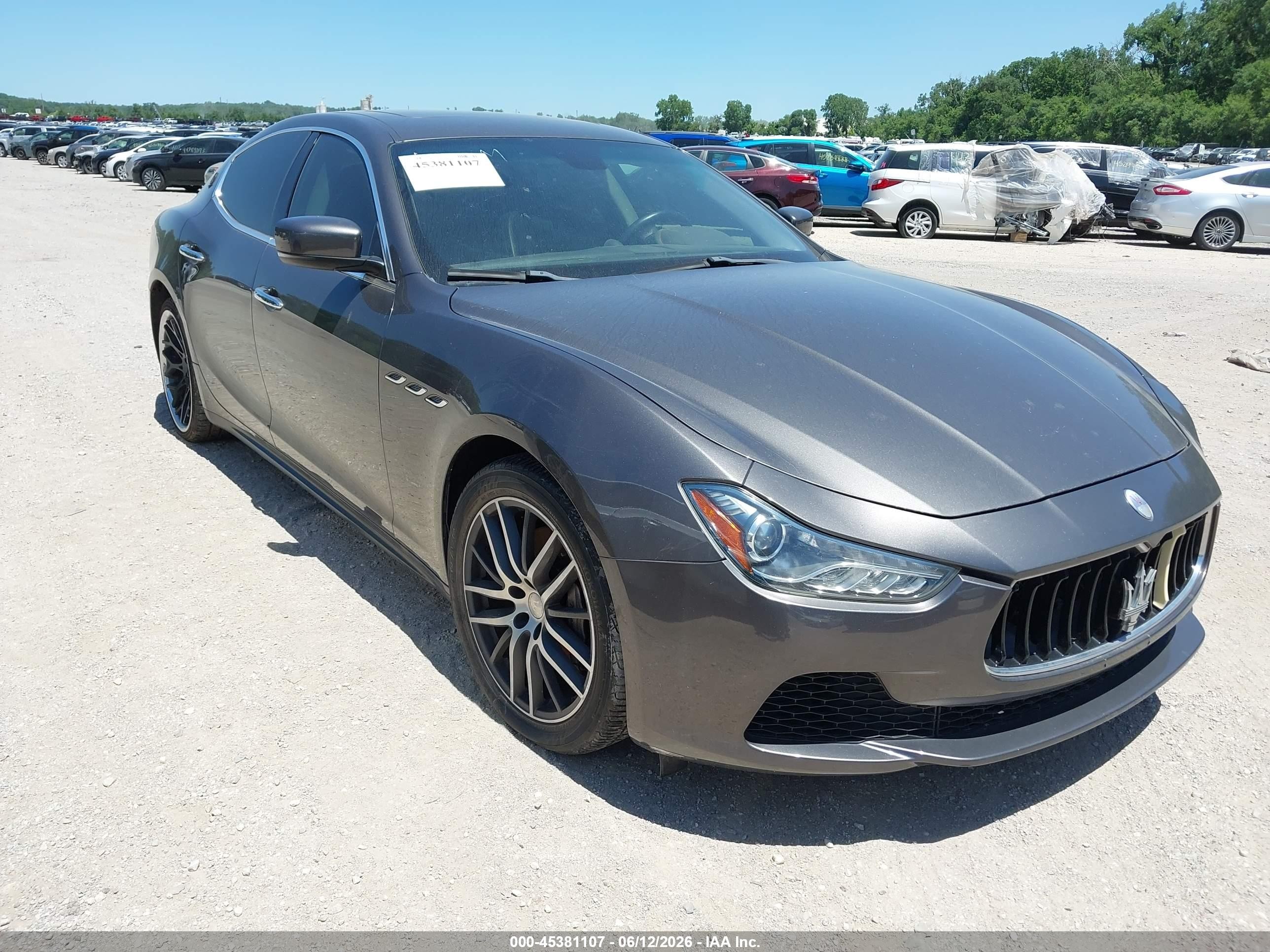 2016 Maserati Ghibli, VIN ZAM57XSA6G1175045 — Electrical