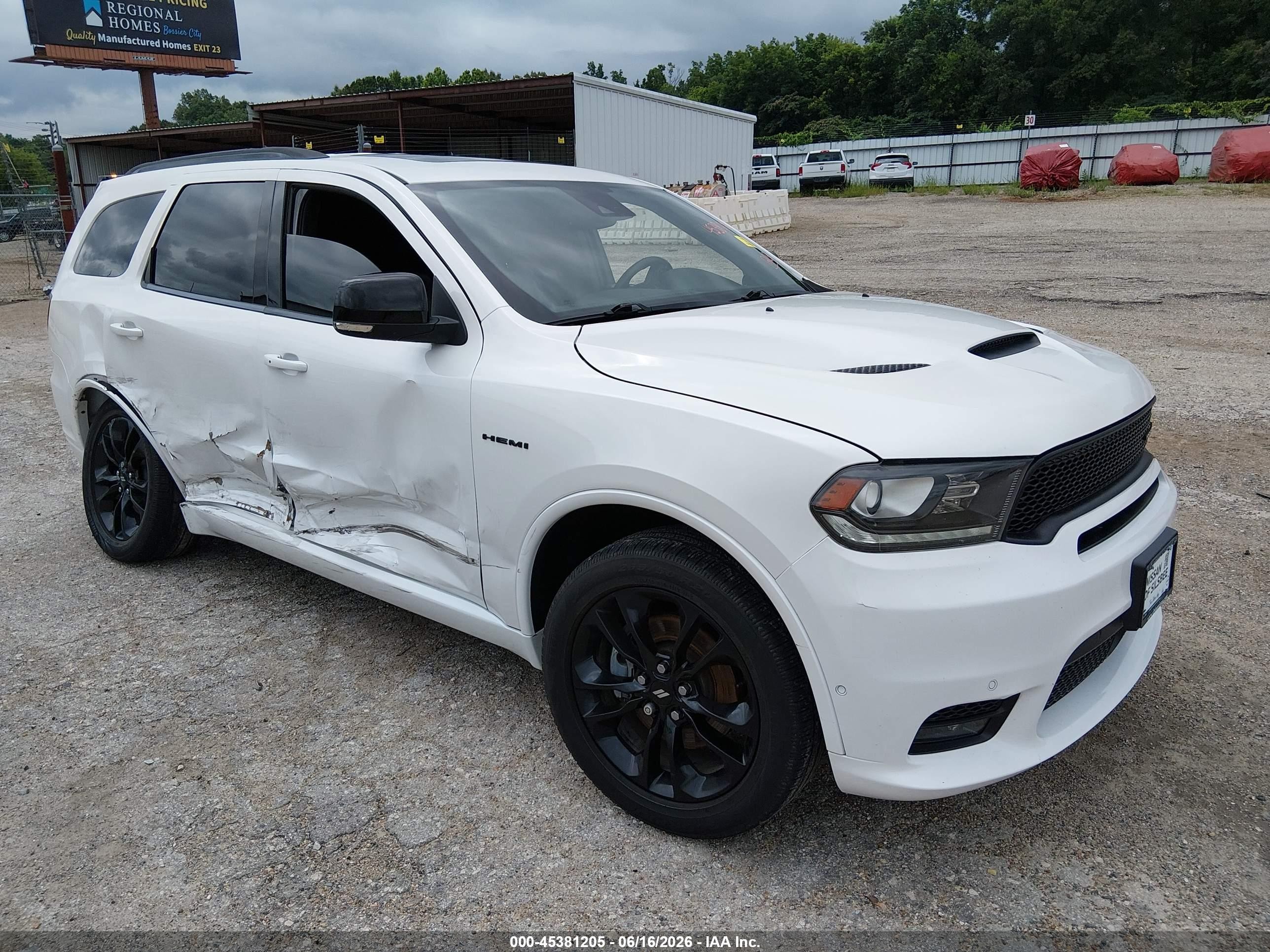 2020 Dodge Durango R/T, VIN 1C4SDHCT5LC307491 — Side