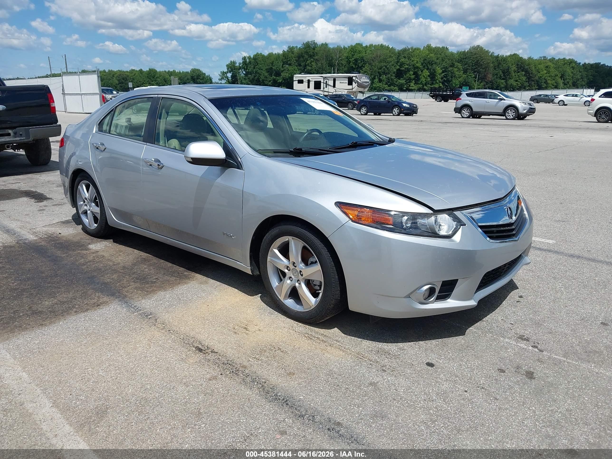 2013 Acura TSX Technology, VIN JH4CU2F61DC010063 — Water / flood