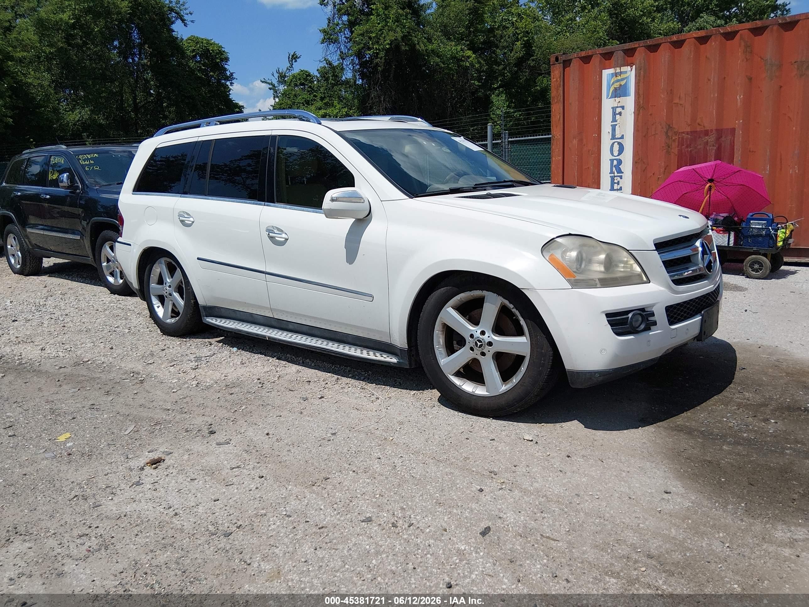 2009 Mercedes-Benz GL 450, VIN 4JGBF71E89A444286 — Normal wear