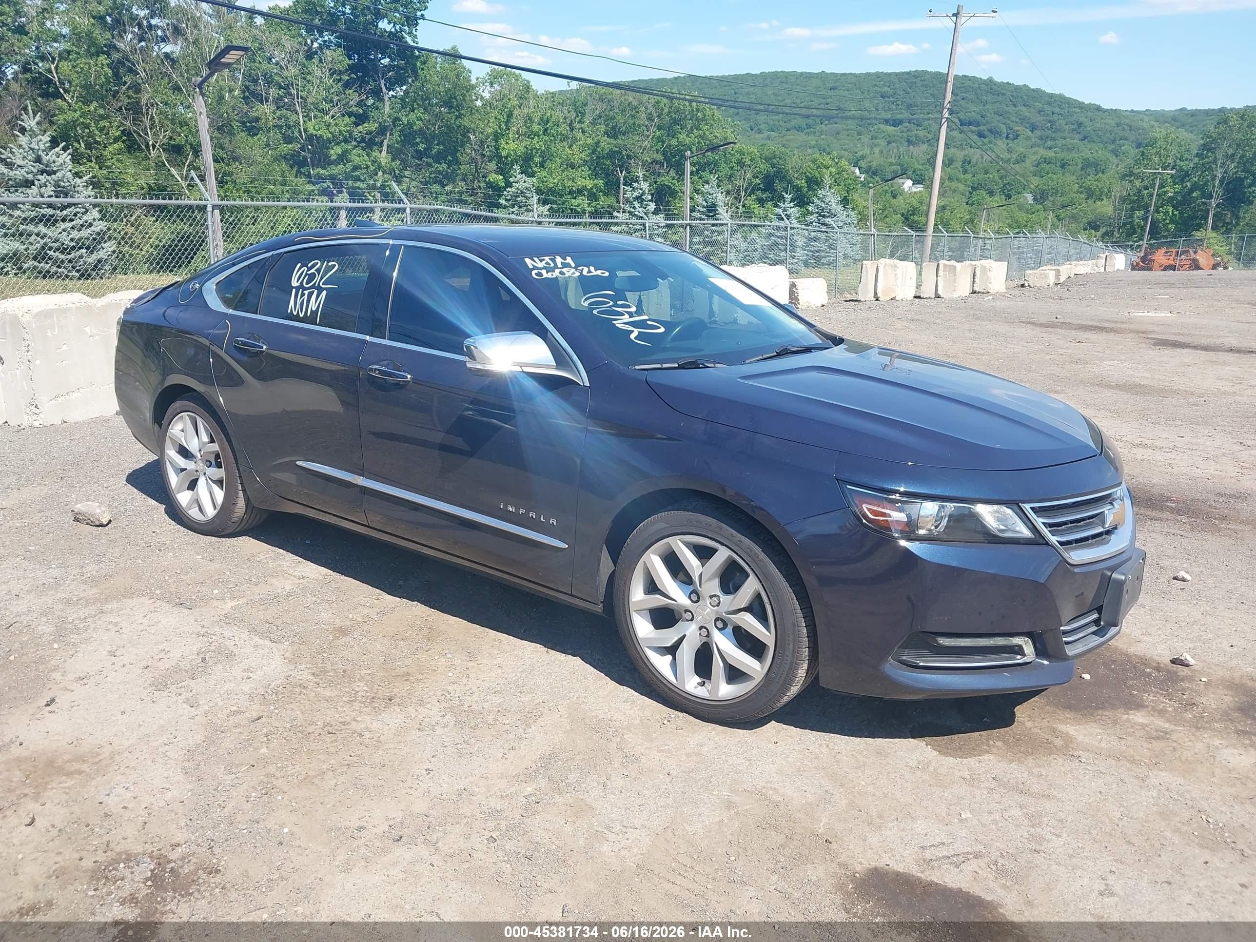 2019 Chevrolet Impala Premier, VIN 2G1105S36K9146915 — Rear end